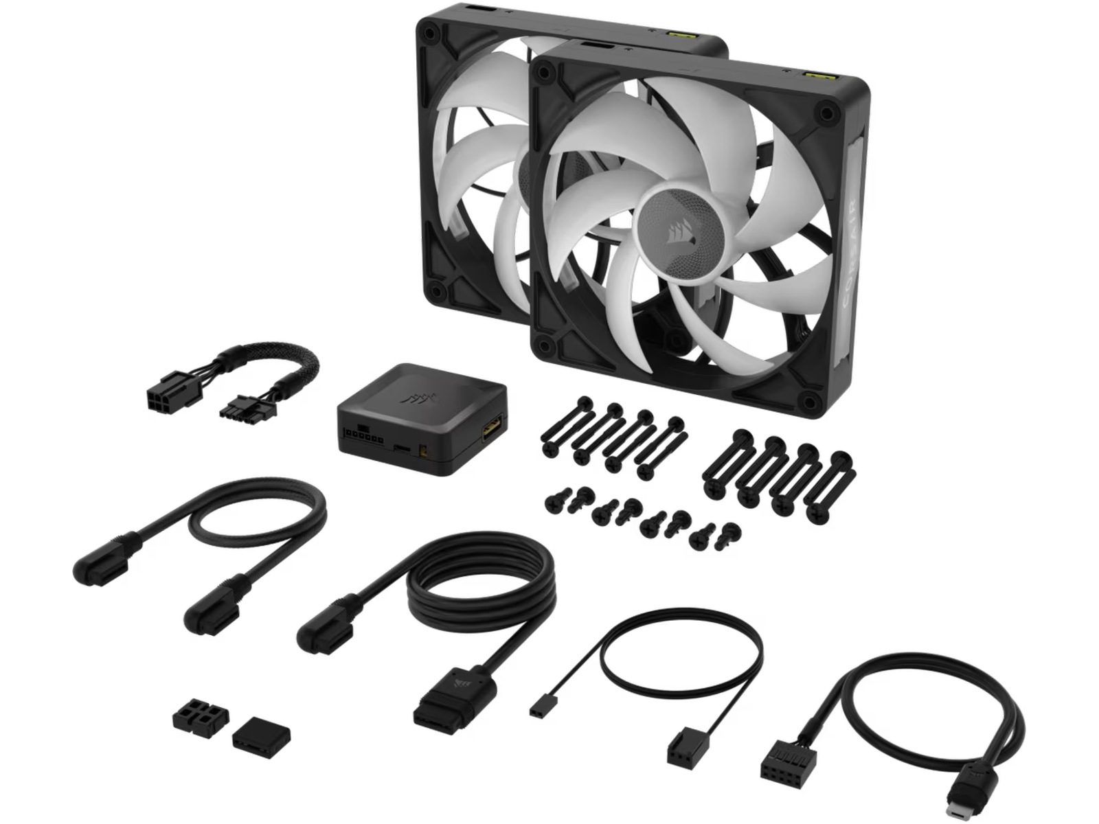 Corsair iCUE LINK RX140 RGB MAX Vifte 2pk (sort) Vifter