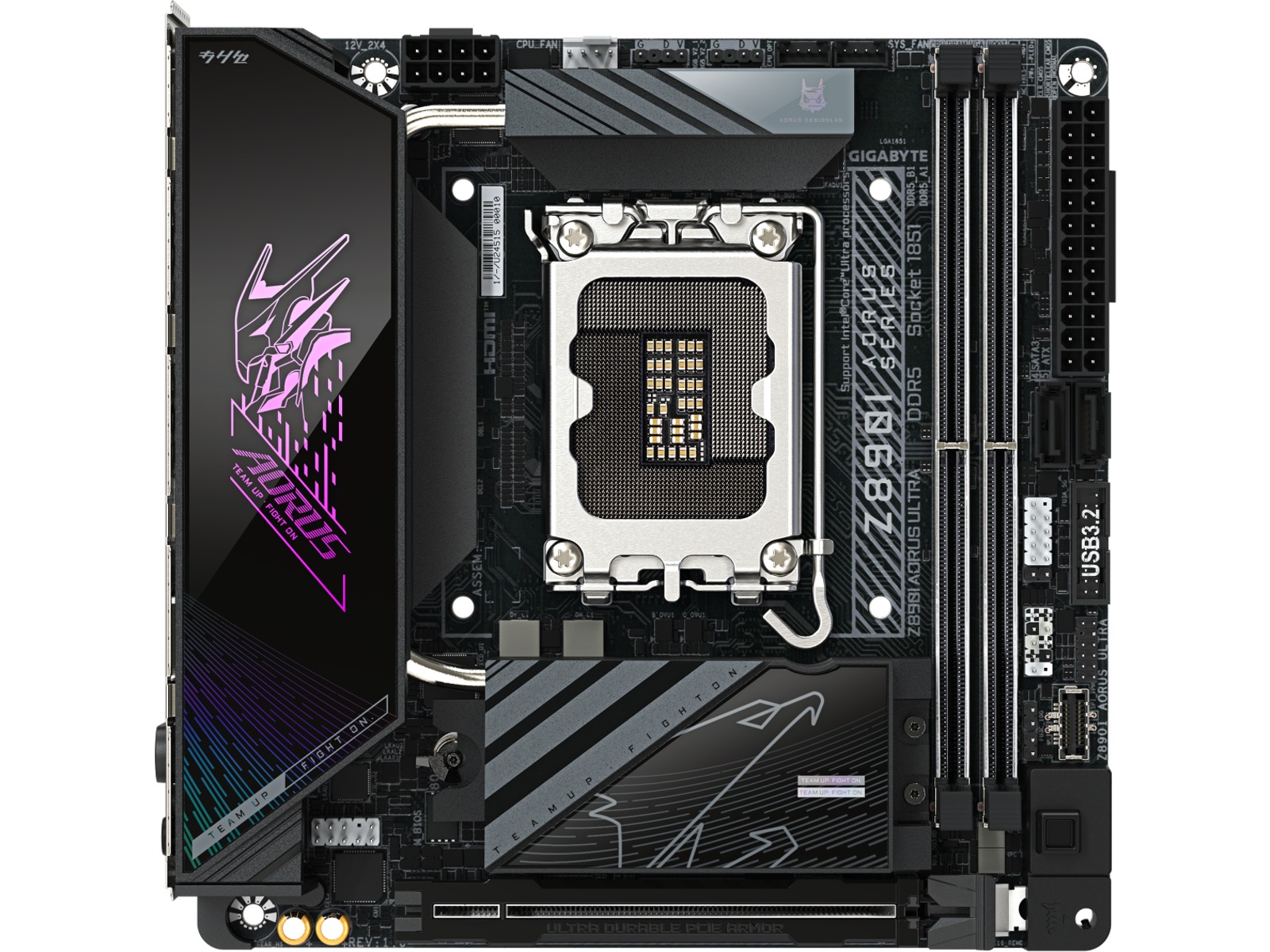 GIGABYTE Z890I AORUS ULTRA Hovedkort Intel Socket