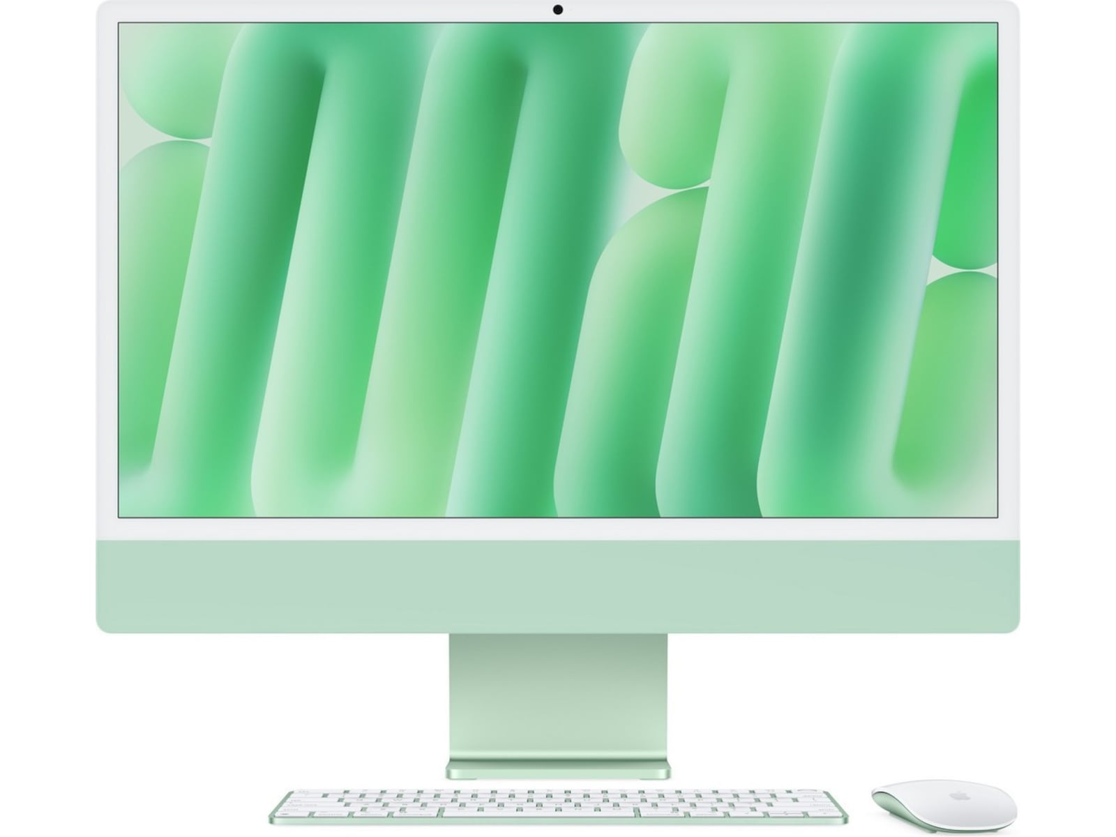 iMac 24 4.5K (2024) 256GB (grønn) Apple 10-Core M4 CPU, 16GB RAM, 256GB SSD, Apple 10-Core GPU