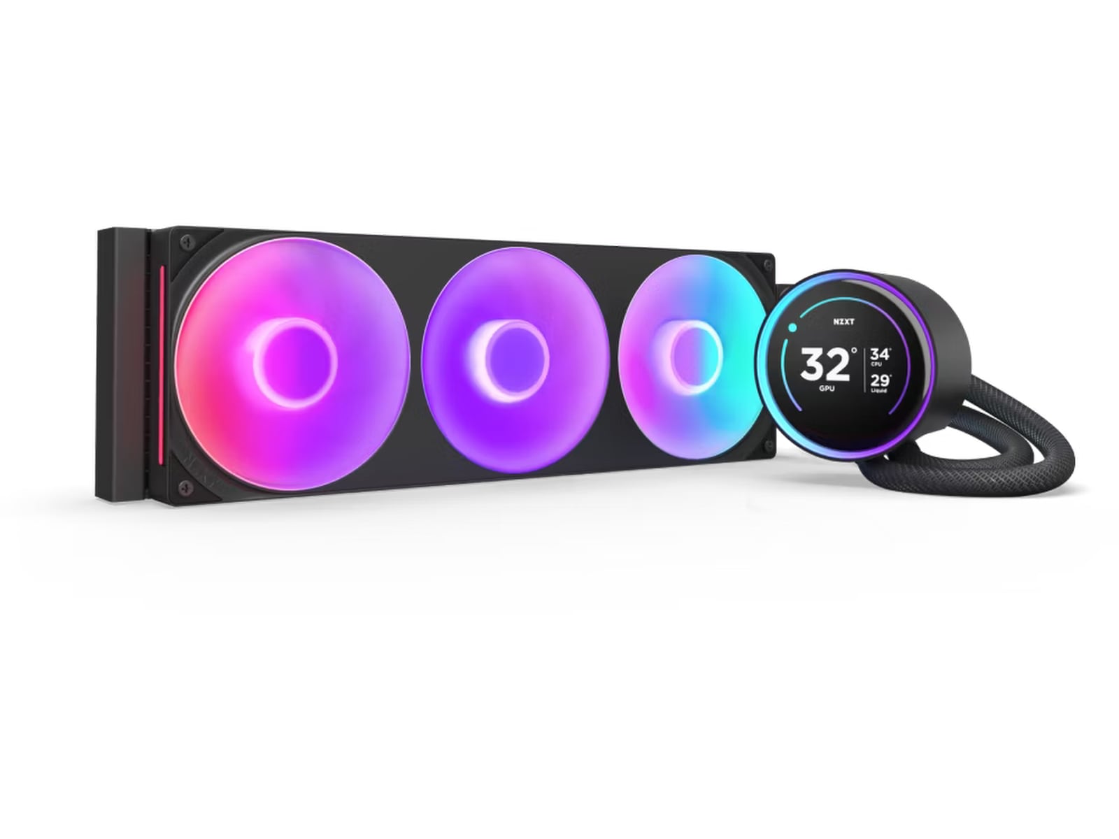 NZXT Kraken 360 Elite V2 2024 RGB Kjøler (sort) CPU - Vannkjøling