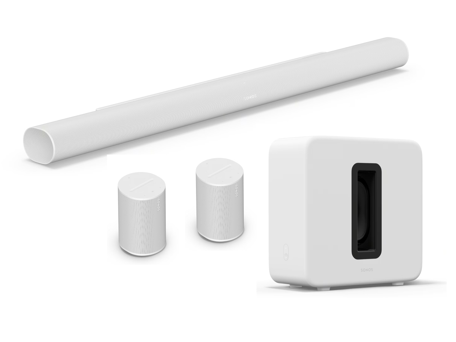 Sonos Arc Ultra (hvit) Lydplanker