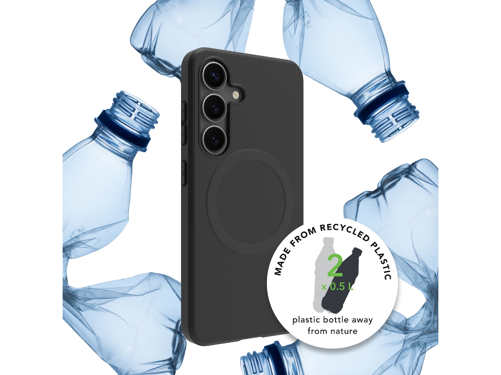 dbramante1928 Galaxy S25 Greenland Pro Qi2 deksel (night black) Mobildeksel