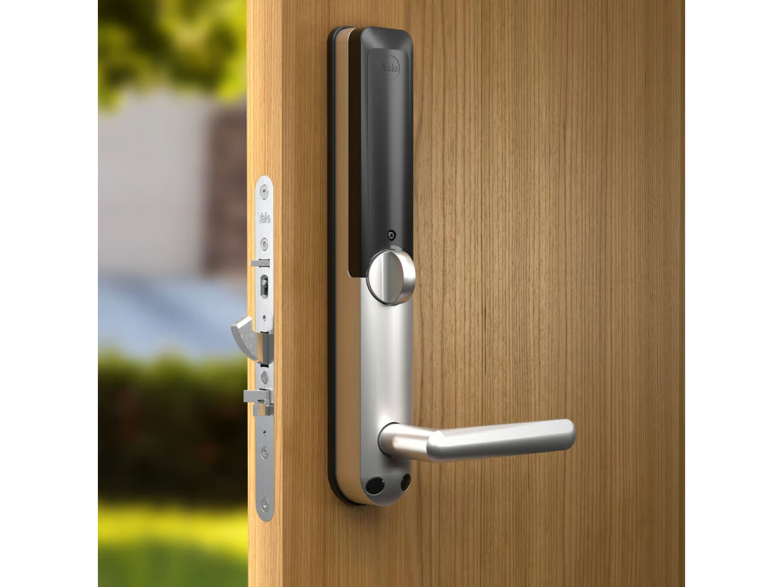 Yale Doorman L3S Flex Smart lås (børstet stål) Elektronisk dørlås