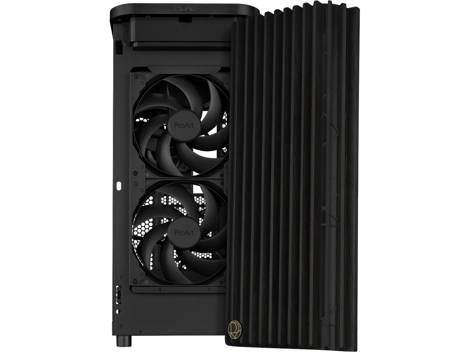 Asus Proart PA401 Wood Metal PWM Mid Tower (sort) Midi tower