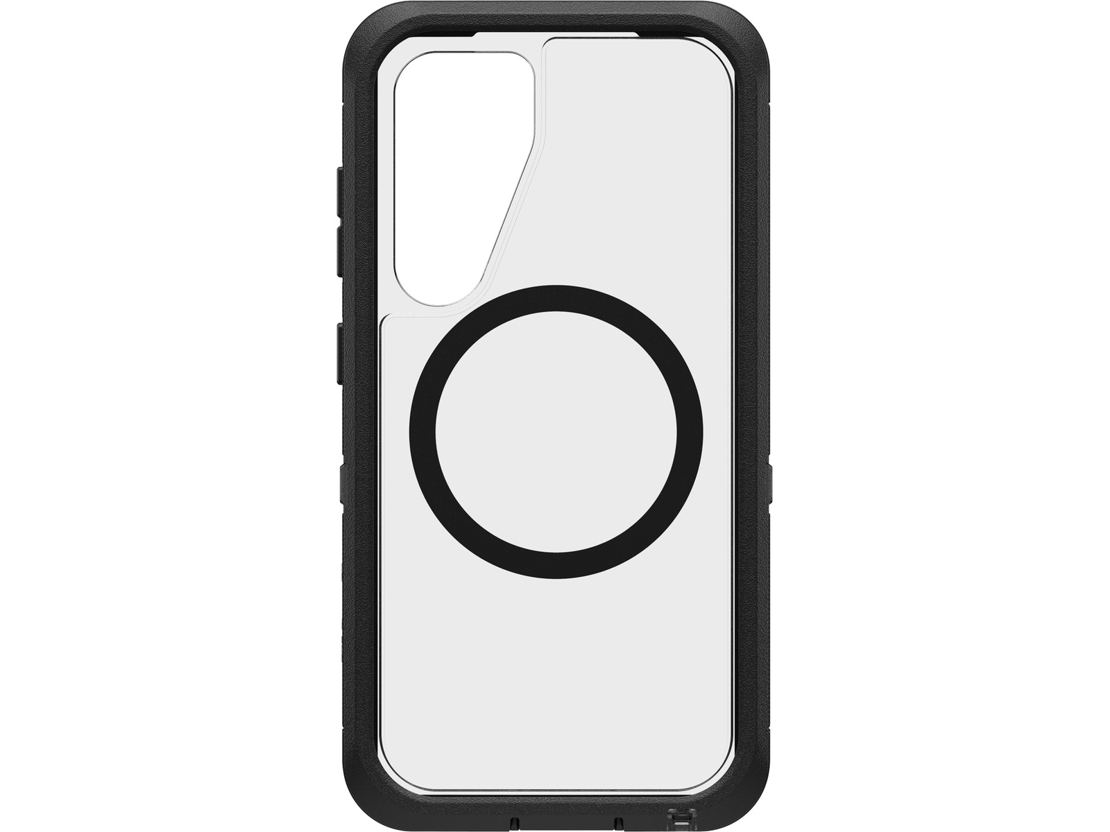 OtterBox Galaxy S25 Defender XT deksel (gjennomsiktig/sort) Mobildeksel