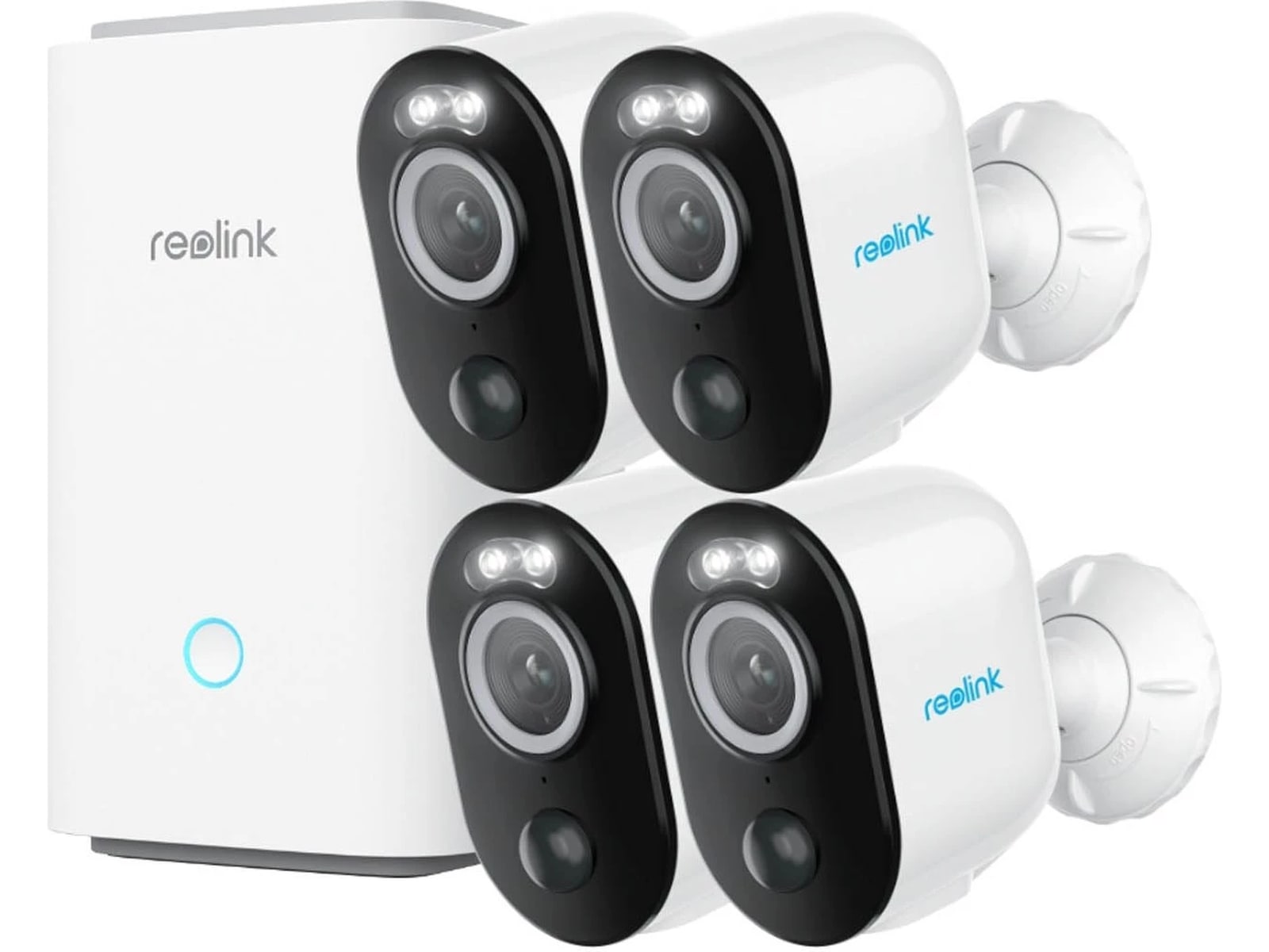Reolink Home Hub med 4x Argus 3 pro kamera Overvåkningskameraer