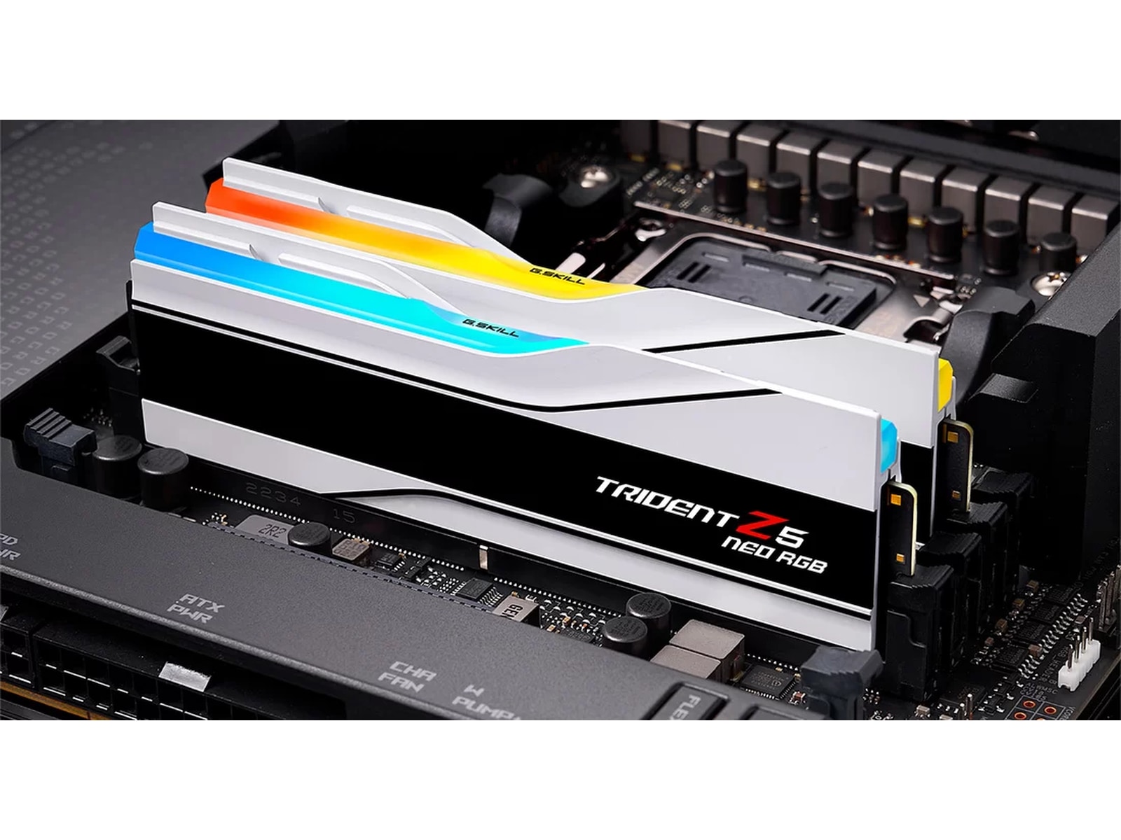 G.Skill Trident Z5 NEO 6000Mhz DDR5 64GB RGB (hvit) Minnebrikker