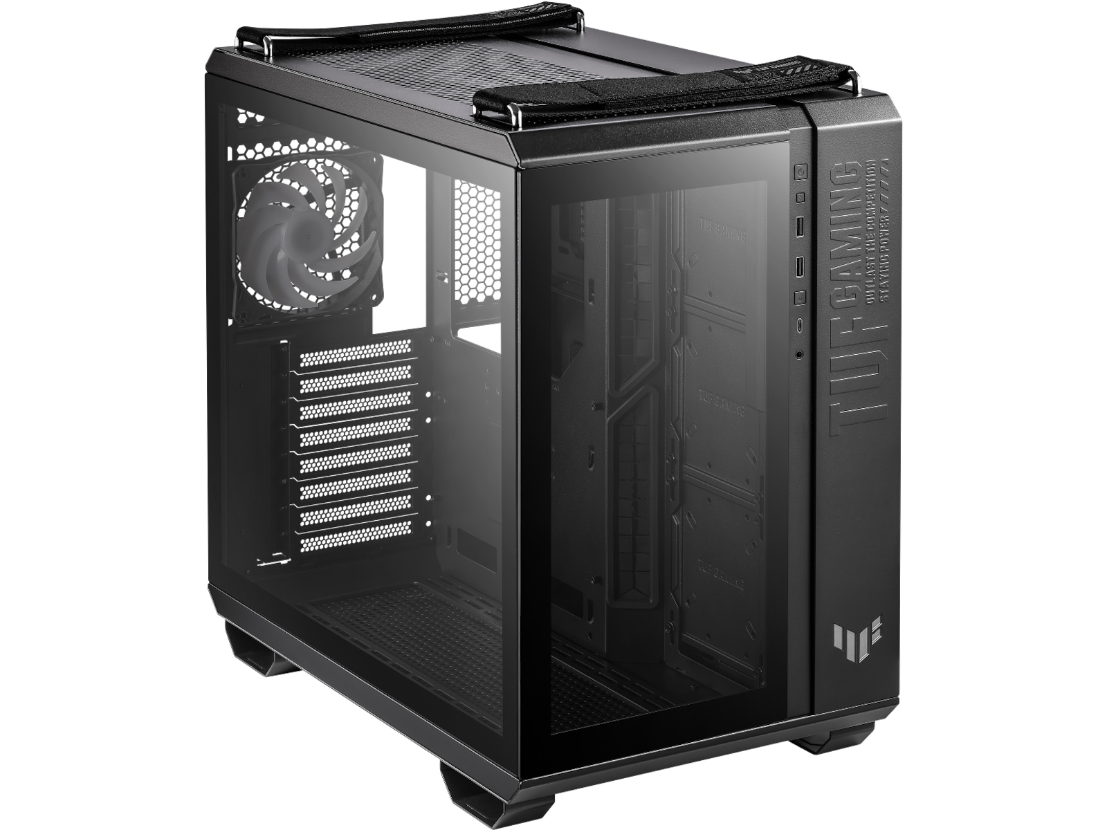 Asus TUF Gaming GT502 Plus TG ARGB Mid Tower (sort) Midi tower