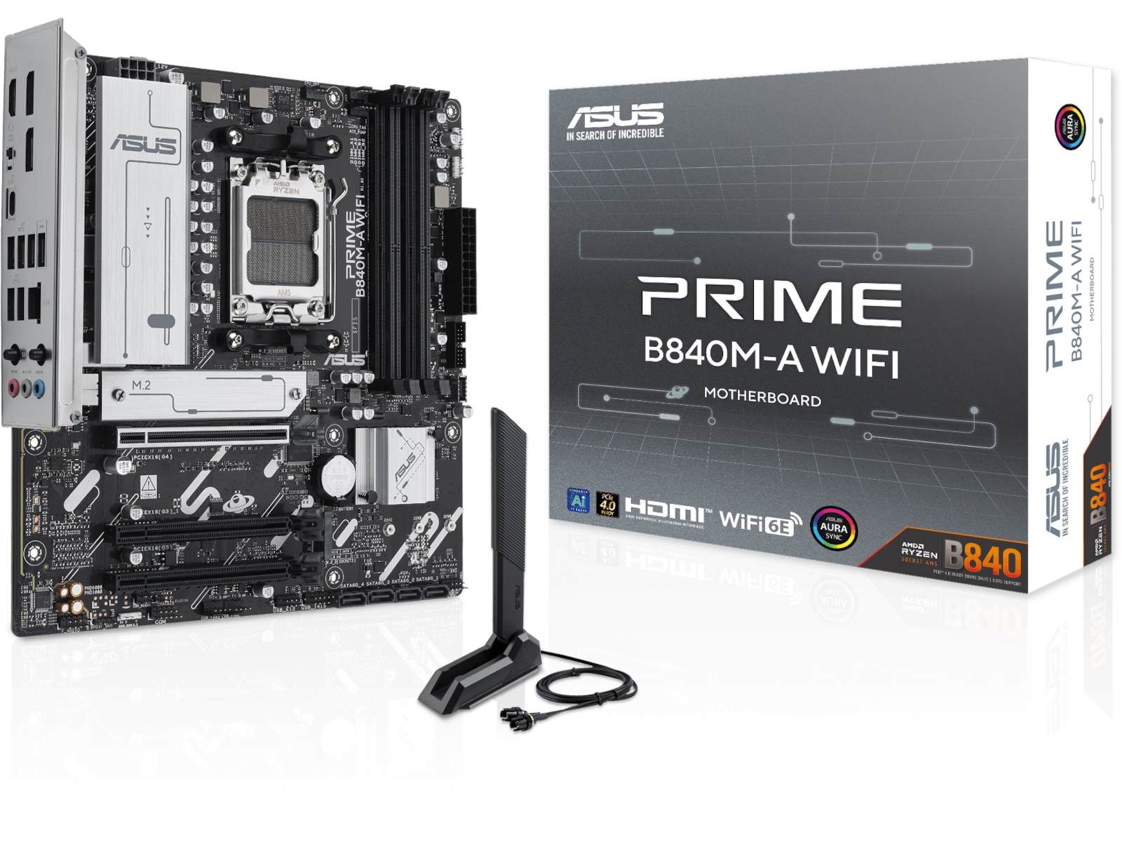 ASUS PRIME B840M-A WIFI Hovedkort AMD Socket