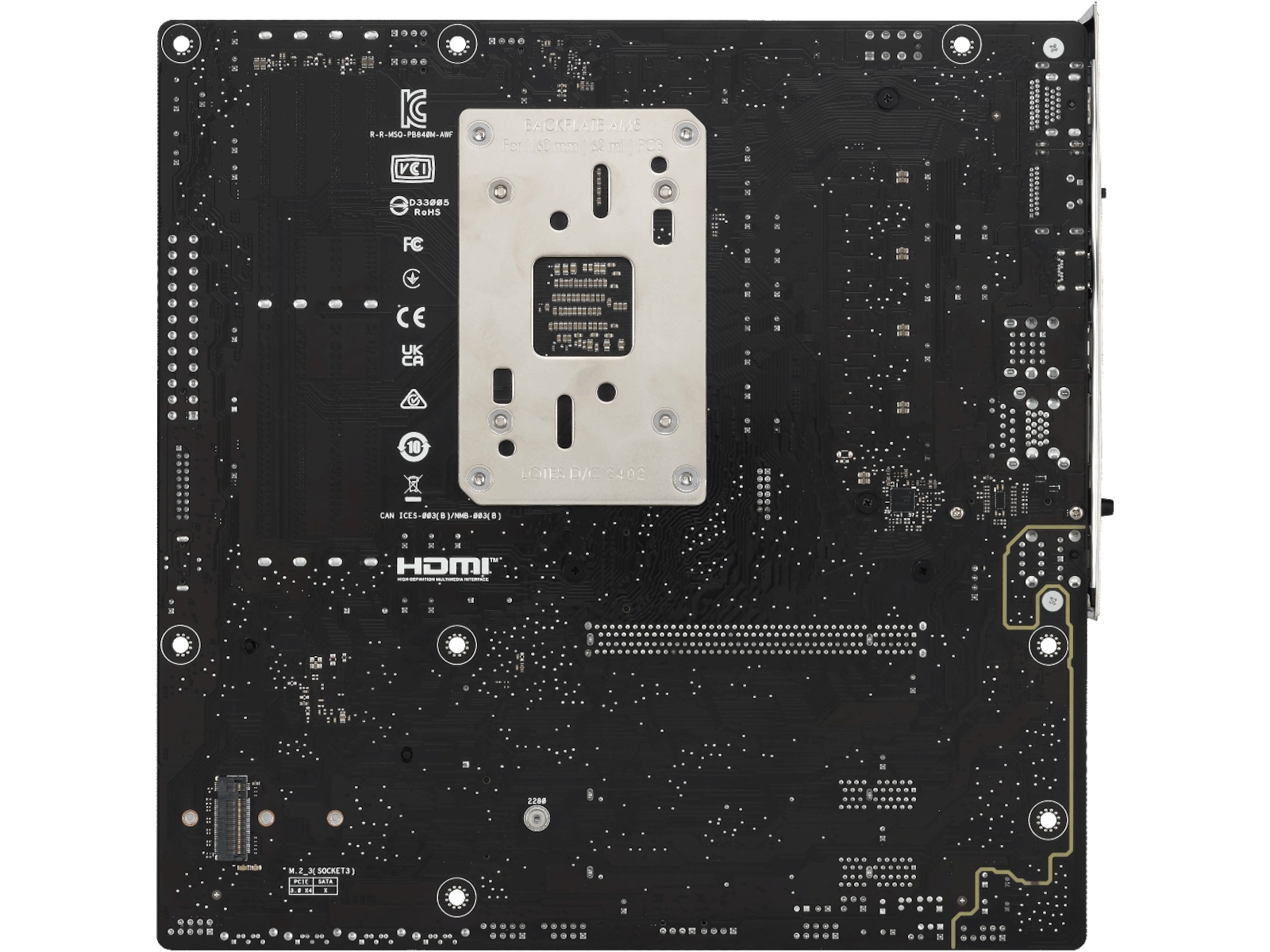 ASUS PRIME B840M-A WIFI Hovedkort AMD Socket