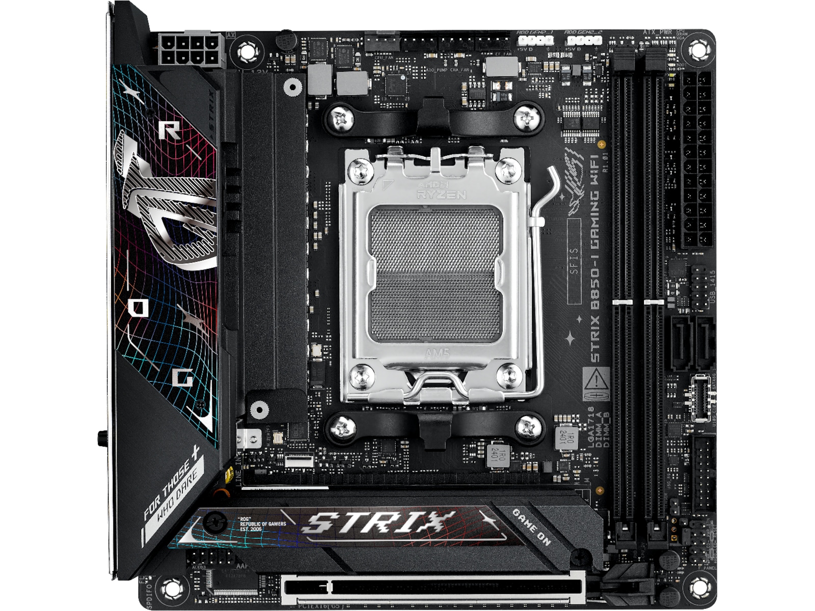 ASUS ROG STRIX B850-I GAMING WIFI Hovedkort AMD Socket