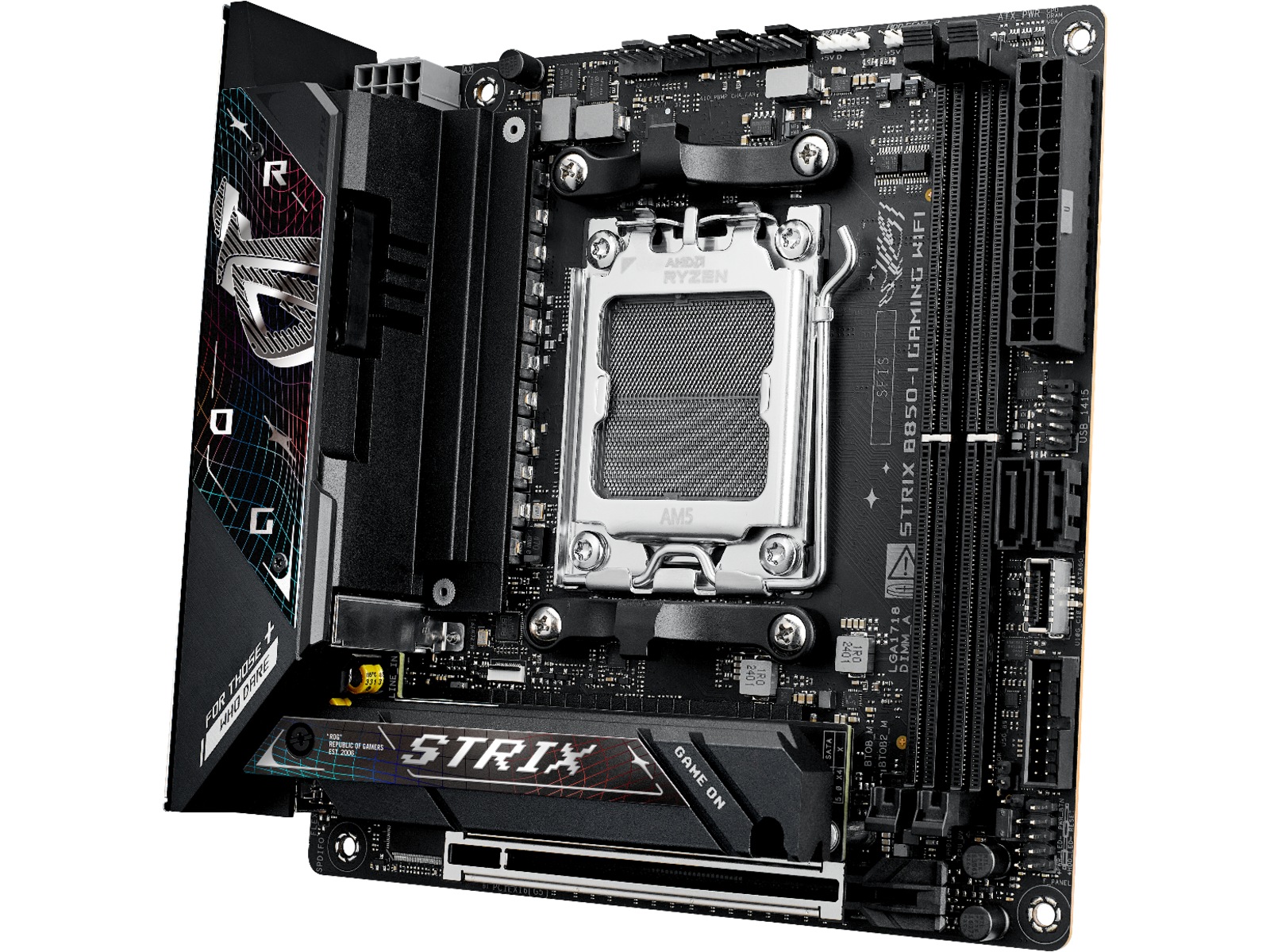ASUS ROG STRIX B850-I GAMING WIFI Hovedkort AMD Socket