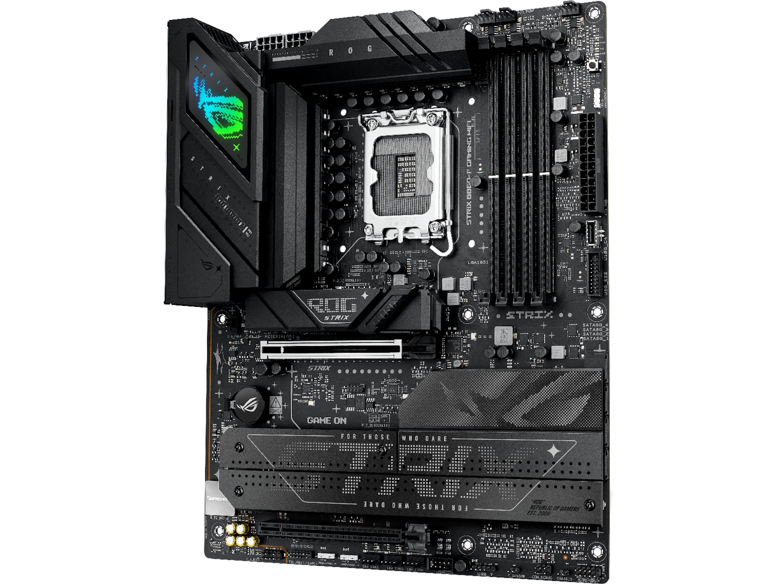 ASUS ROG STRIX B860-F GAMING WIFI Hovedkort Intel Socket
