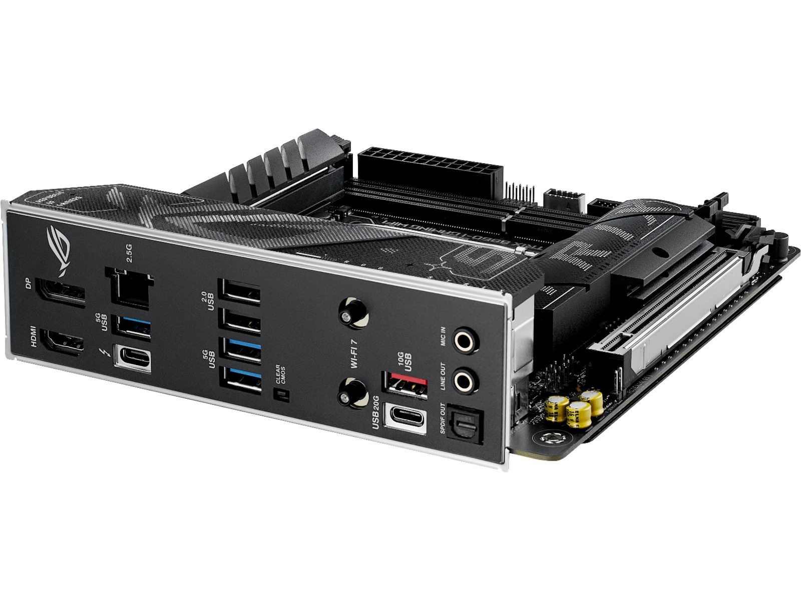 ASUS ROG STRIX B860-I GAMING WIFI Hovedkort Intel Socket