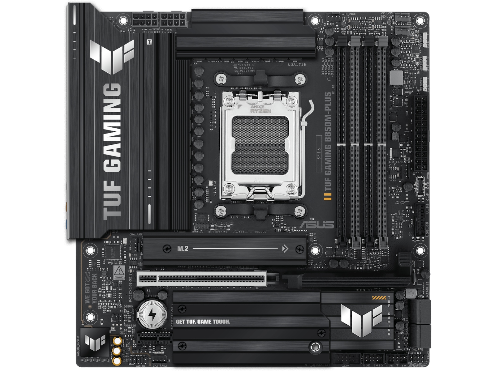 ASUS TUF GAMING B850M-PLUS Hovedkort AMD Socket