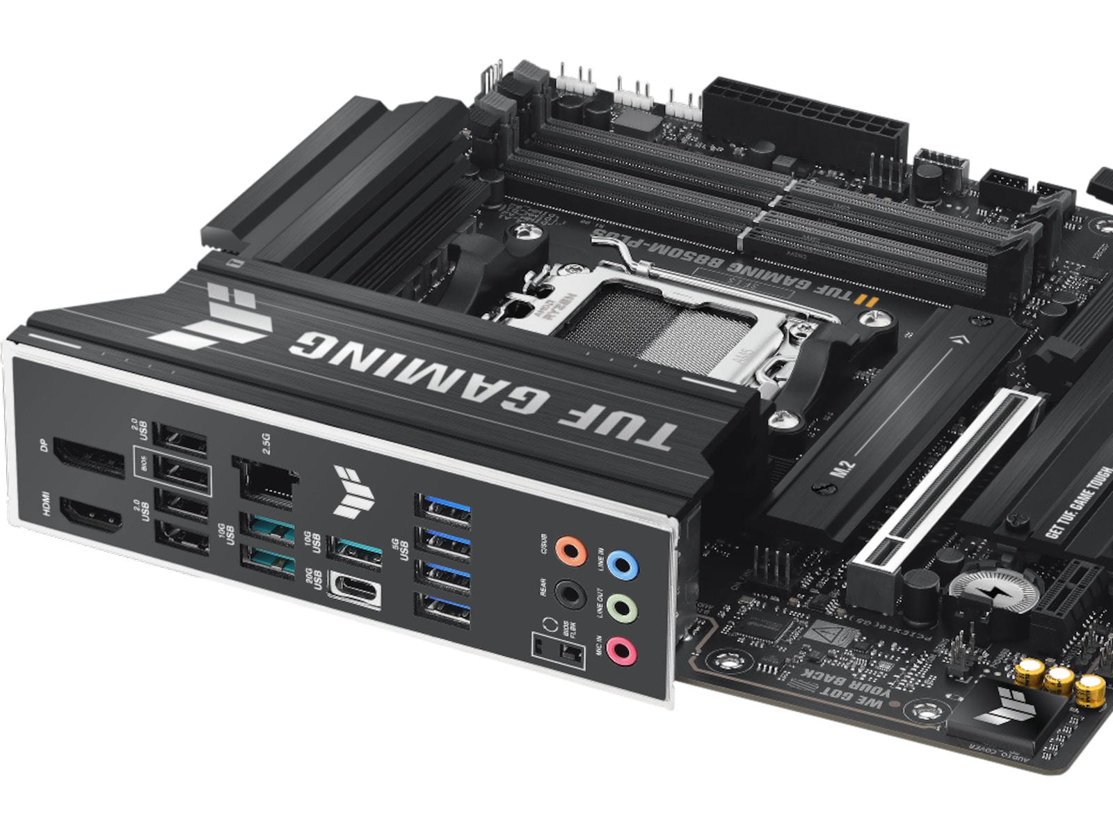 ASUS TUF GAMING B850M-PLUS Hovedkort AMD Socket