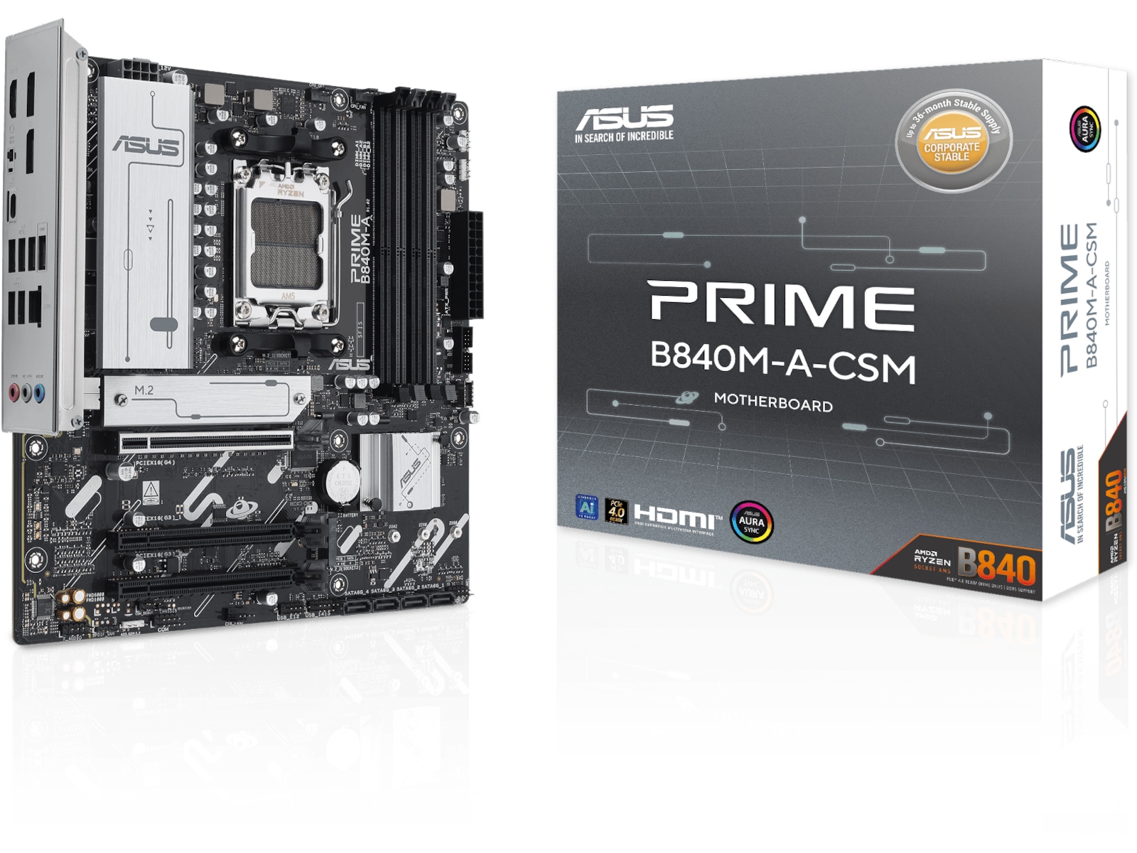 ASUS PRIME B840M-A-CSM Hovedkort AMD Socket