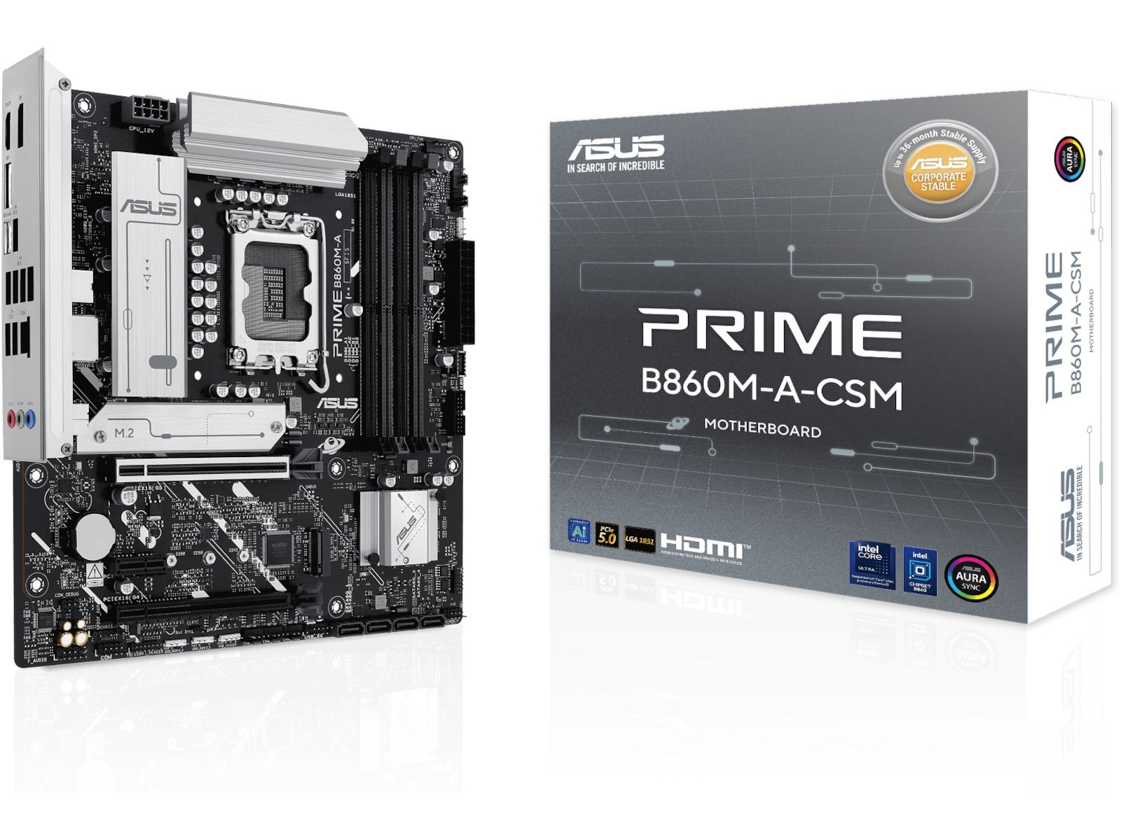 ASUS PRIME B860M-A-CSM Hovedkort Intel Socket