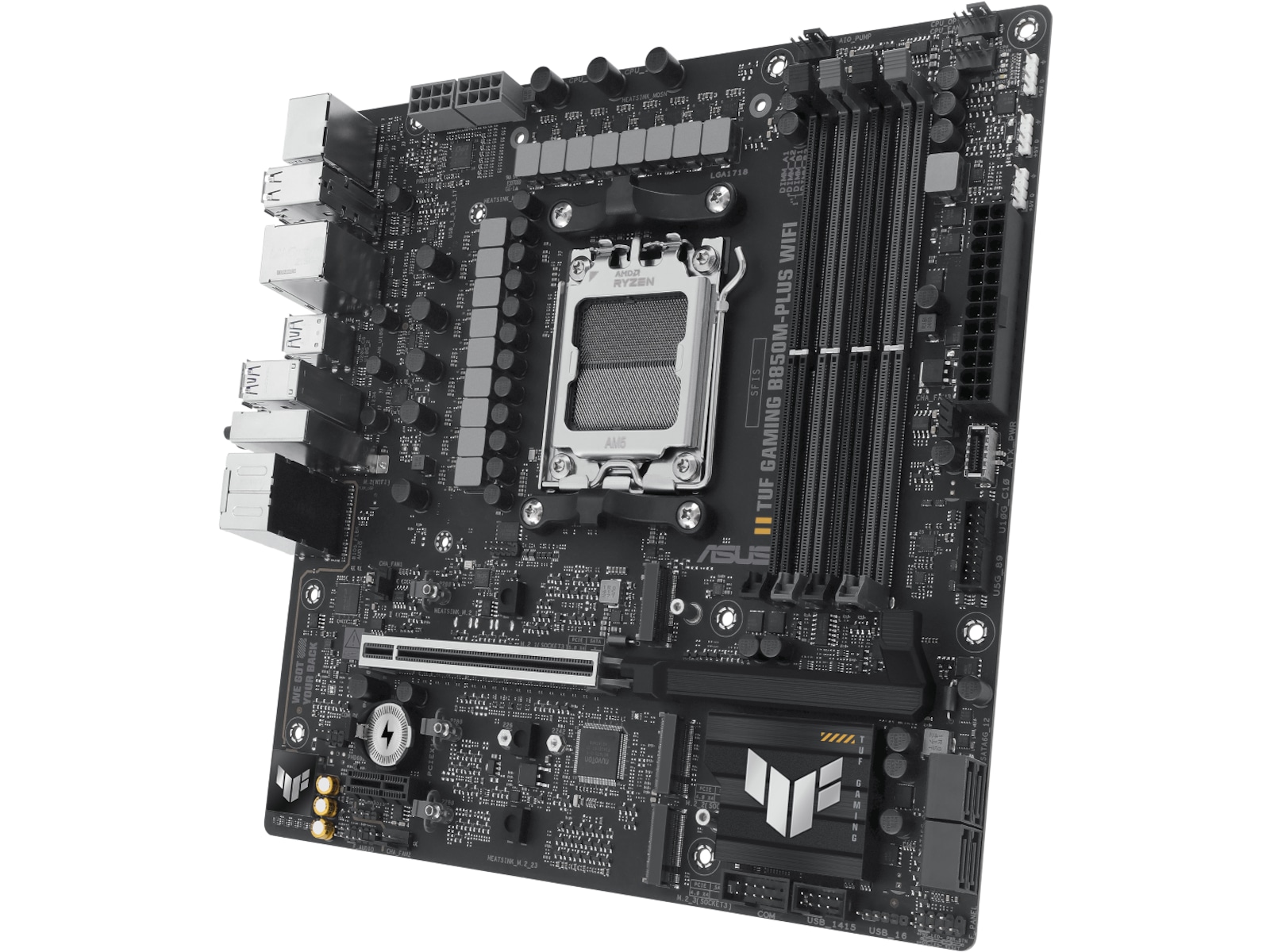 ASUS TUF GAMING B850M-PLUS WIFI Hovedkort AMD Socket