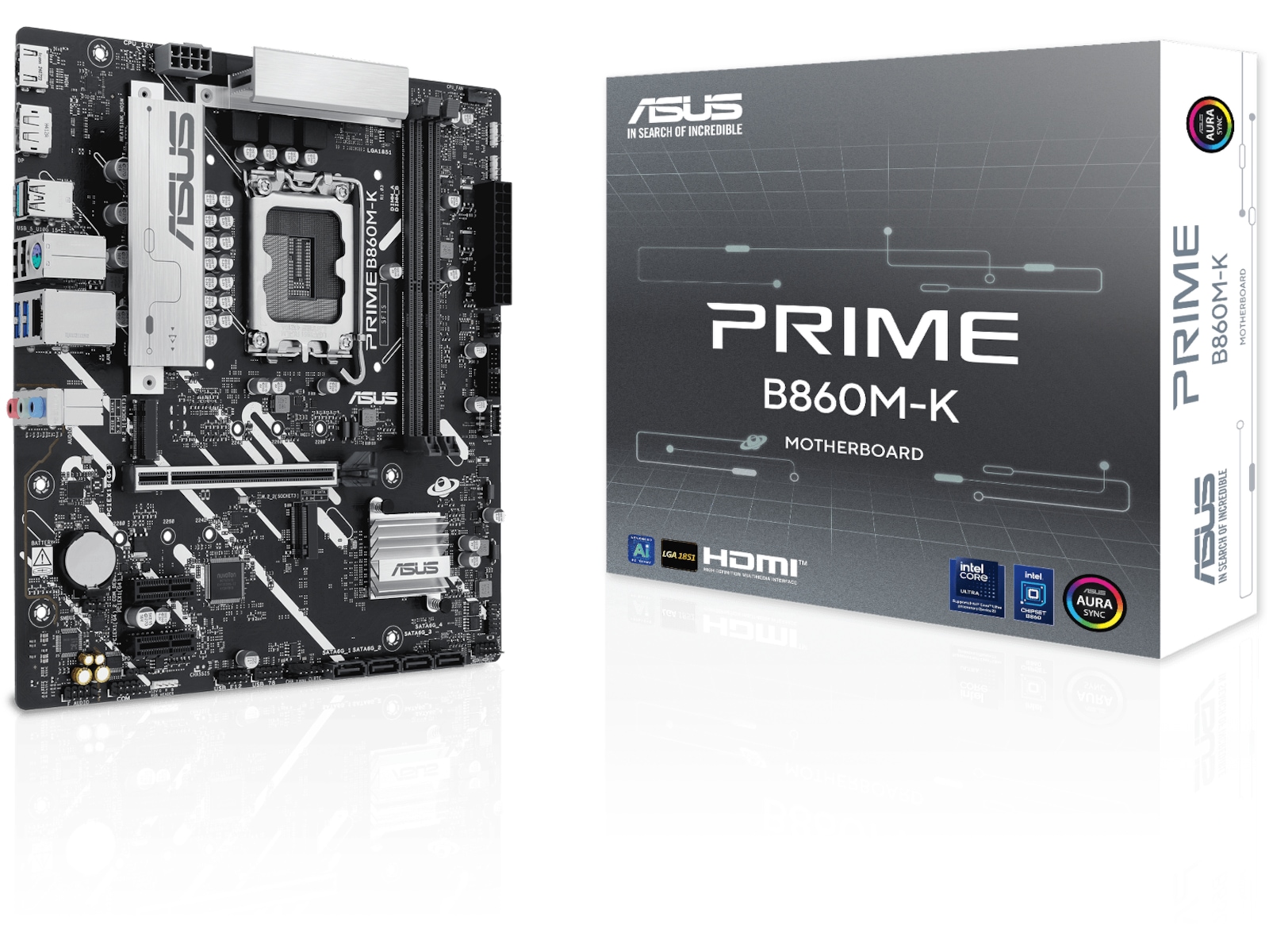 ASUS PRIME B860M-K Hovedkort Intel Socket