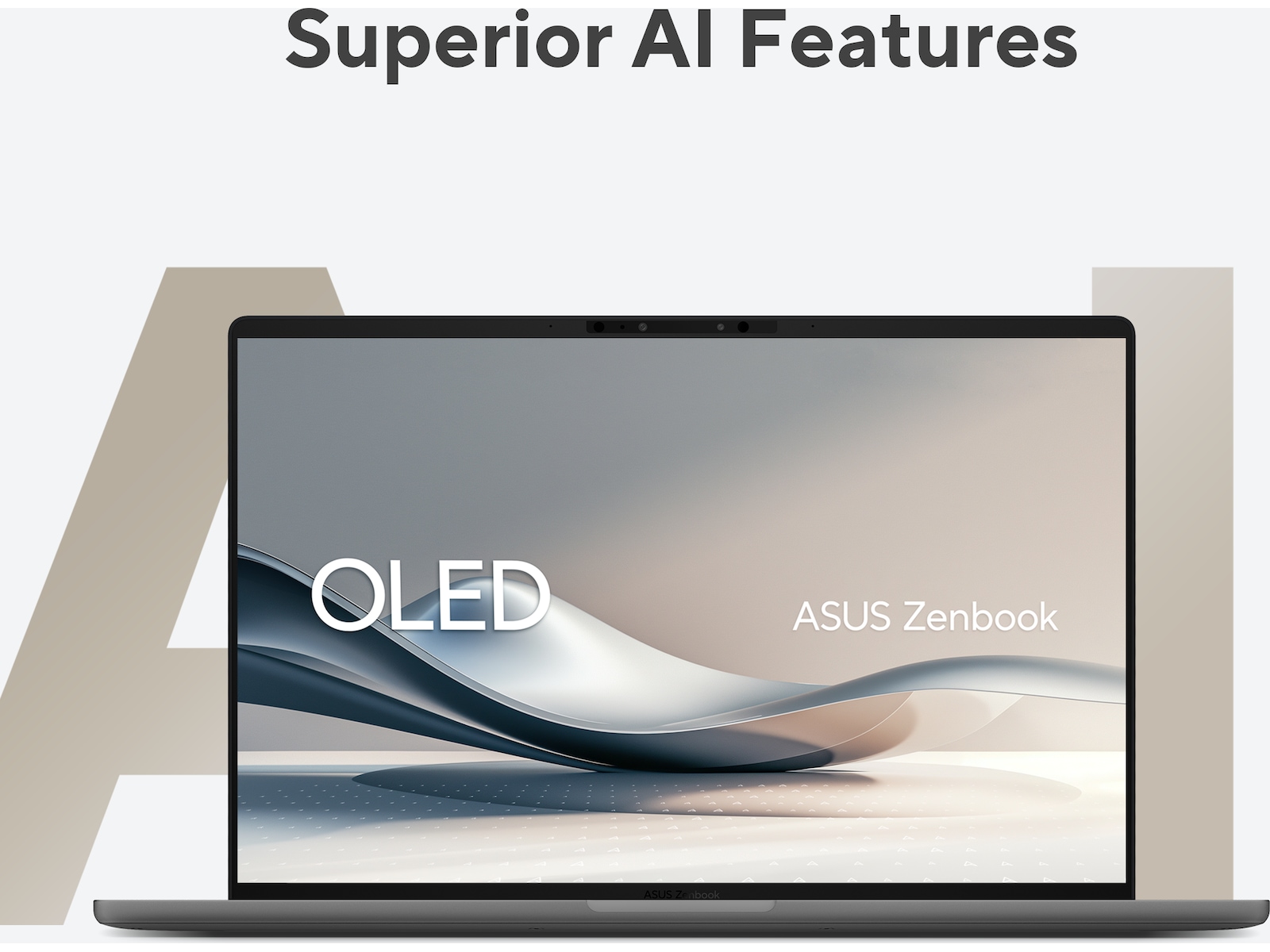 Asus Zenbook A14 UX3407QA 14" WUXGA OLED (grey) PC - Bærbar / laptop