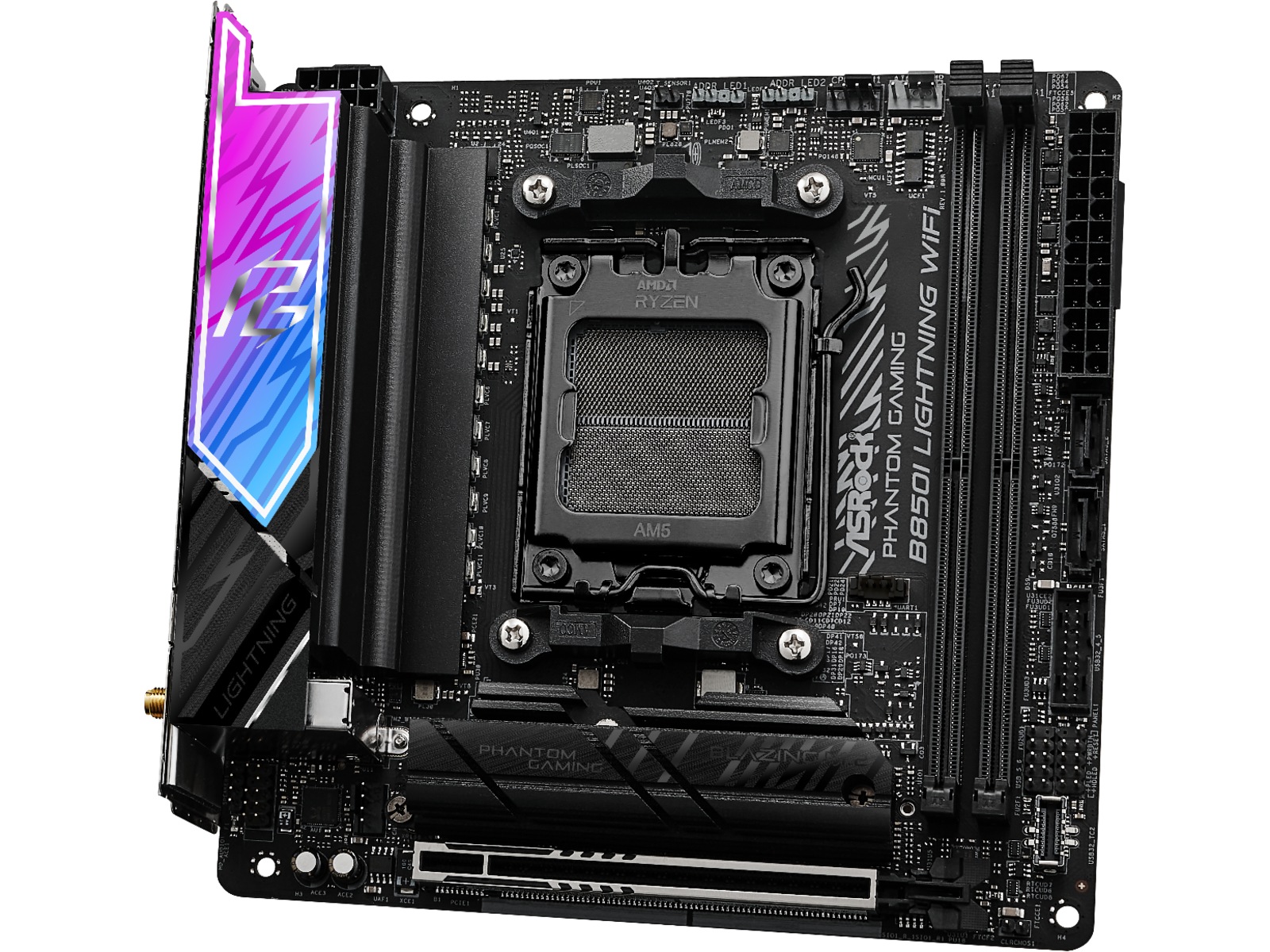 ASRock B850I Lightning WiFi Hovedkort AMD Socket