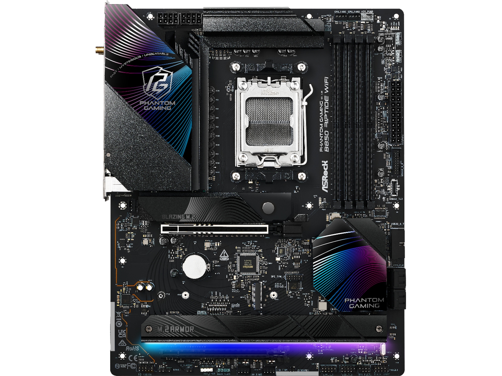 ASRock B850 Riptide WiFi Hovedkort AMD Socket