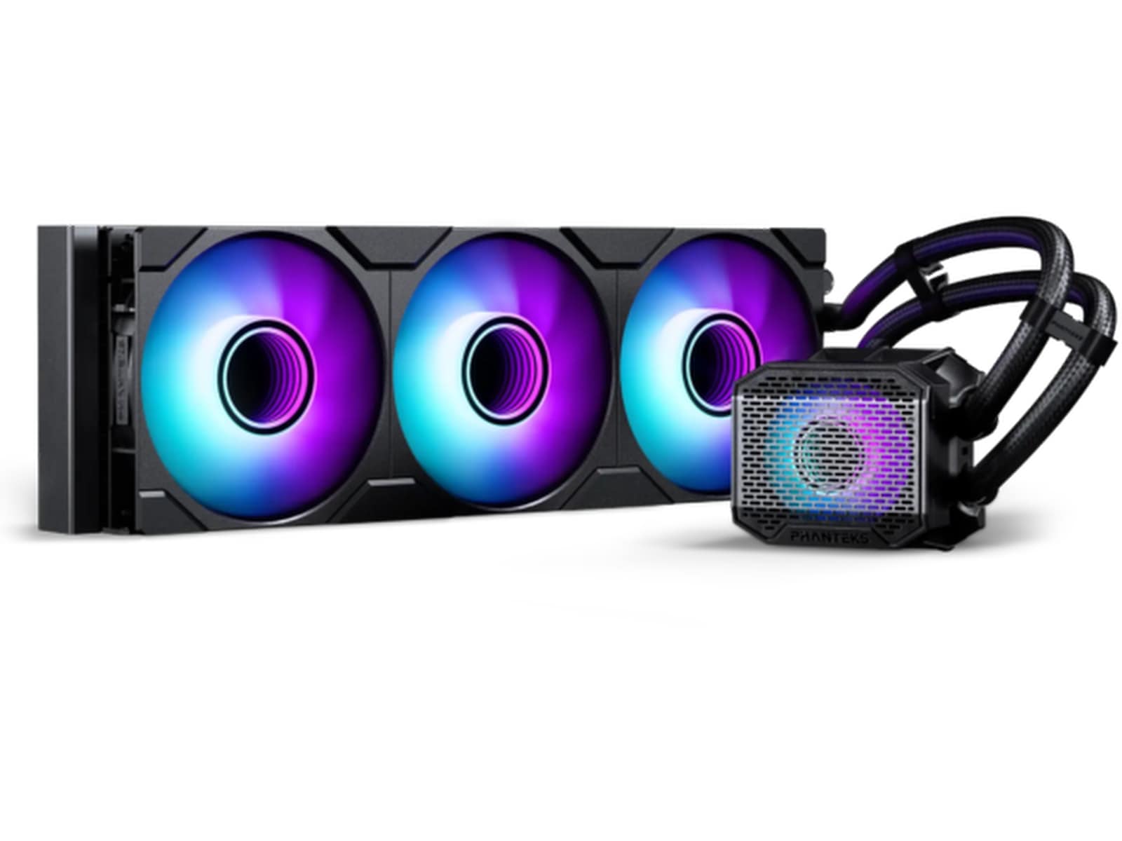 Phanteks Glacier One 360 M25 G2 Kjøler (sort) CPU - Vannkjøling