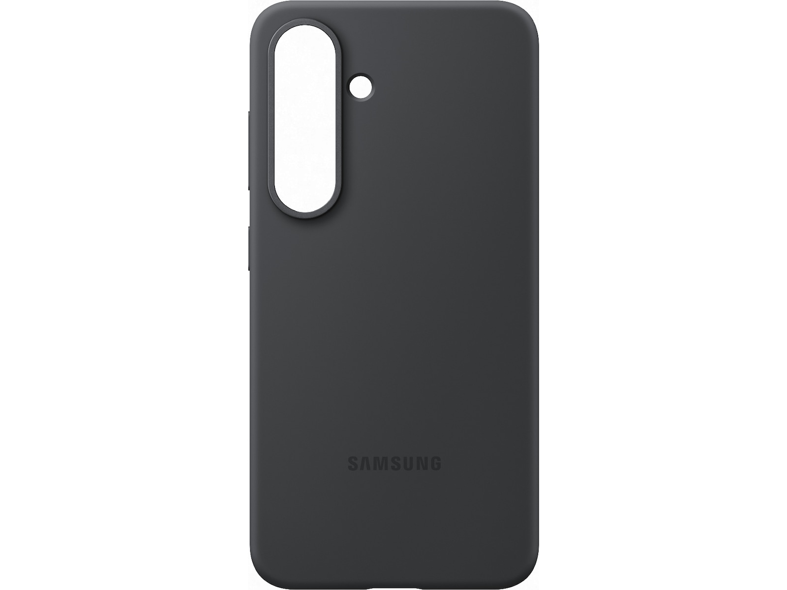 Samsung Galaxy S25 Silikondeksel (sort) Mobildeksel