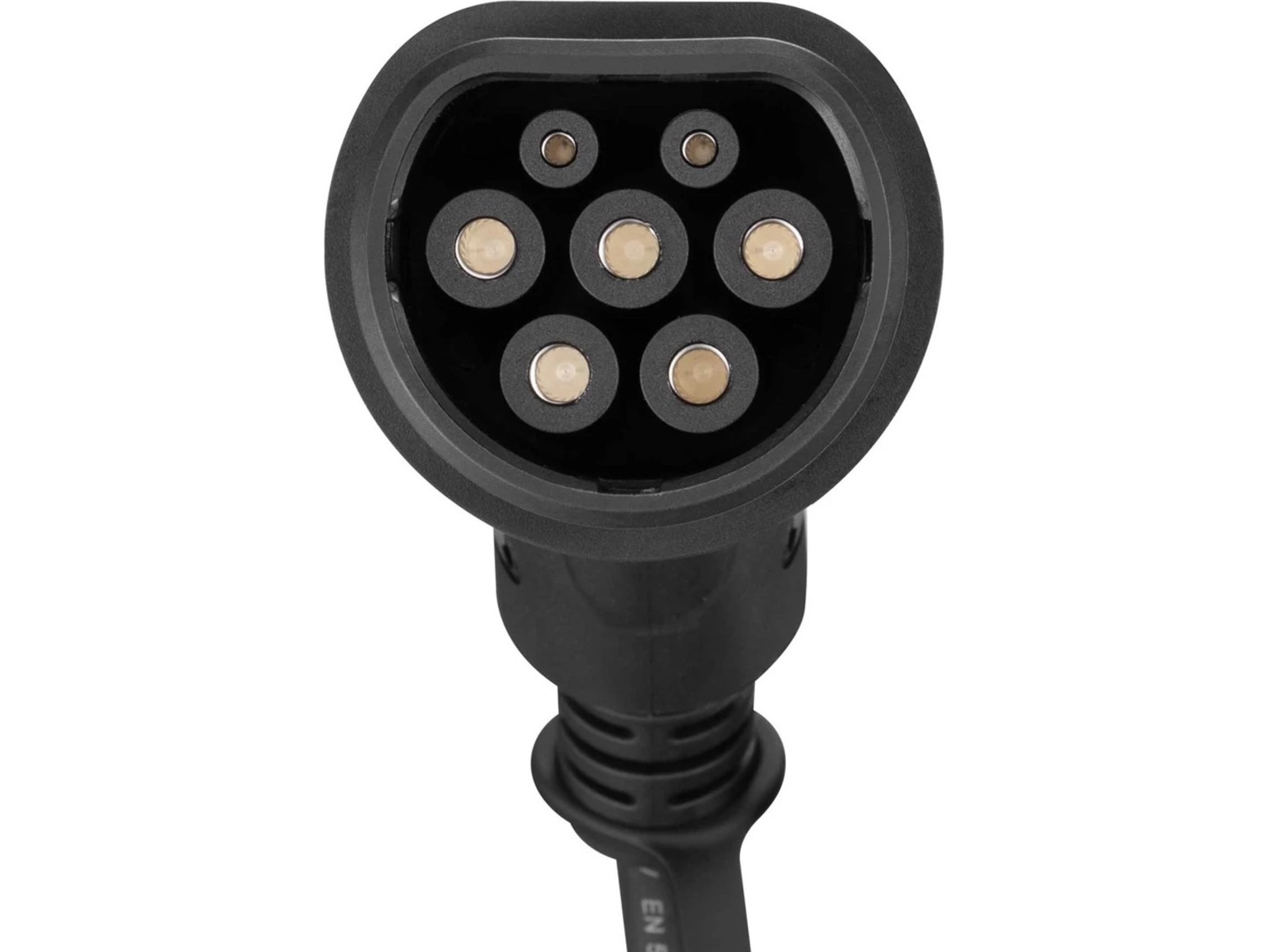 EV-Charge 2500 ladekabel spiral 11 kW 7 m Ladekabler til elbil