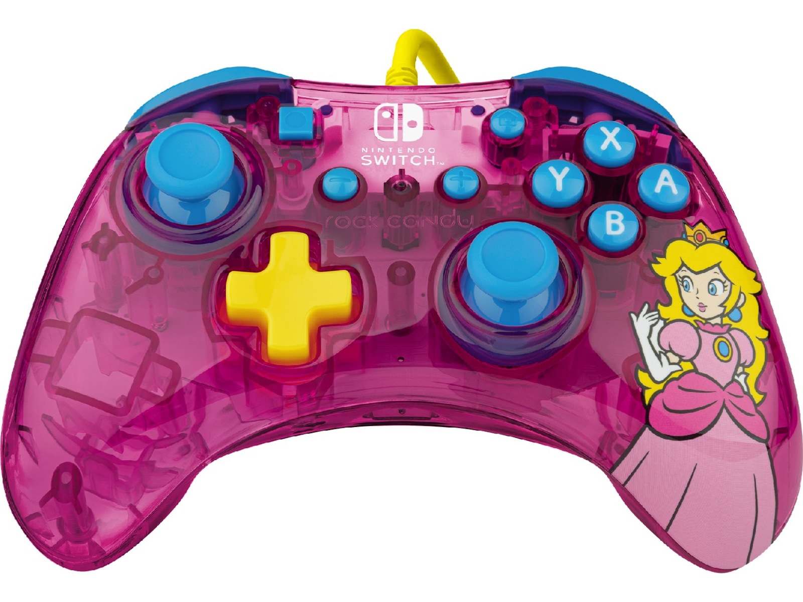 PDP Rock Candy Wired Controller - Peach Tilbehør til spillkonsoller