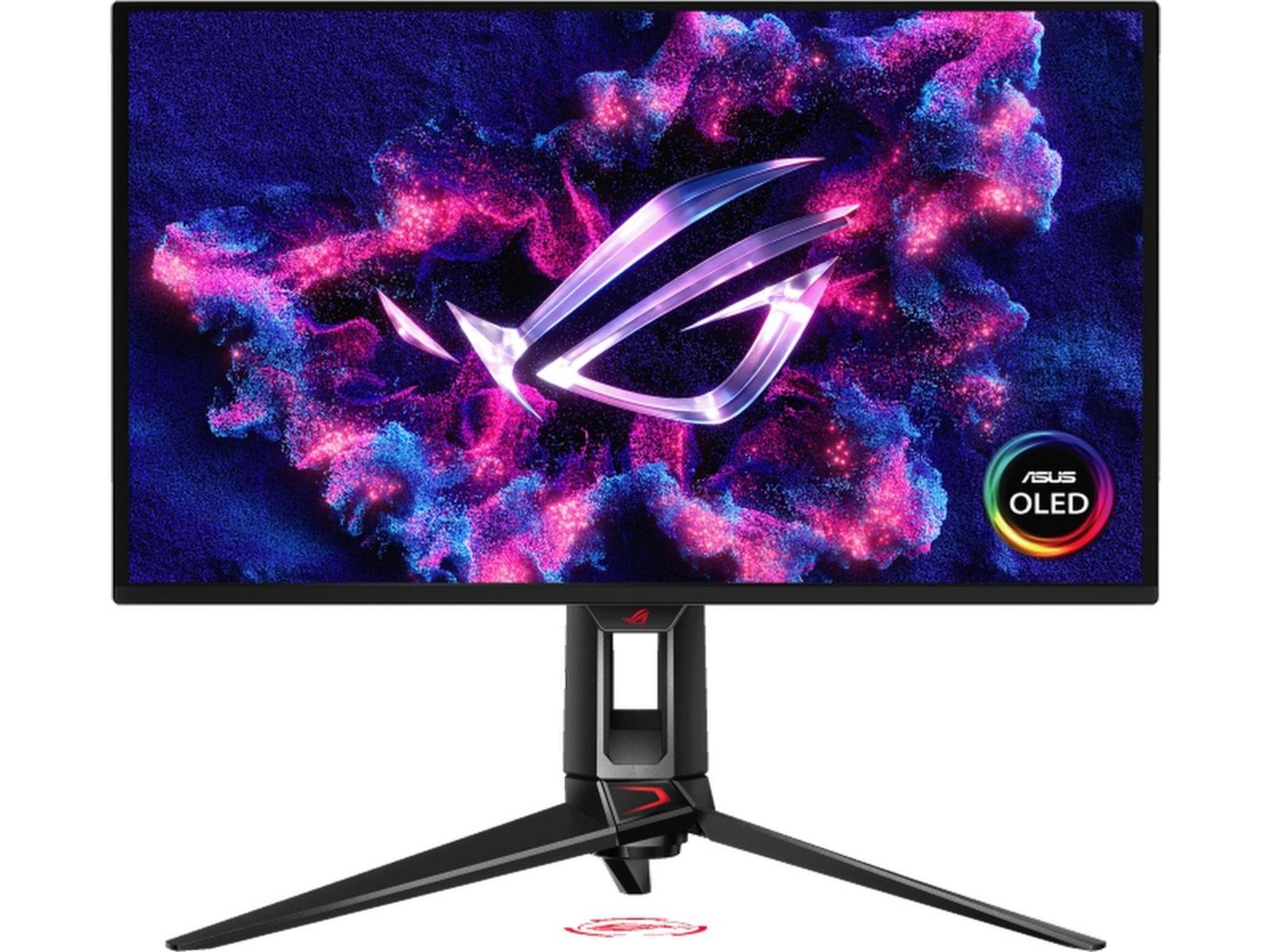 ASUS ROG Swift 27" 4K gamingskjerm PG27UCDM 3840x2160 OLED, 240 Hz, 0,03ms, G-Sync, 2xHDMI/DP/USB-C