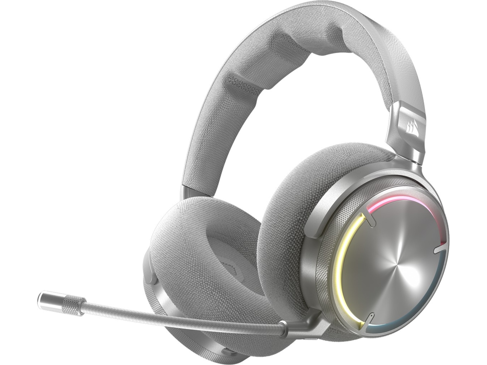 Corsair Virtuoso Max trådløst gamingheadset (silver) -B-Grade Demo headset