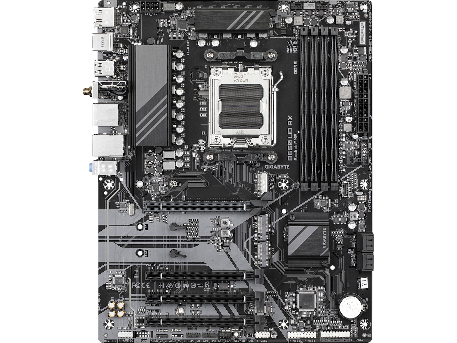Gigabyte B650 UD AX Hovedkort AMD Socket