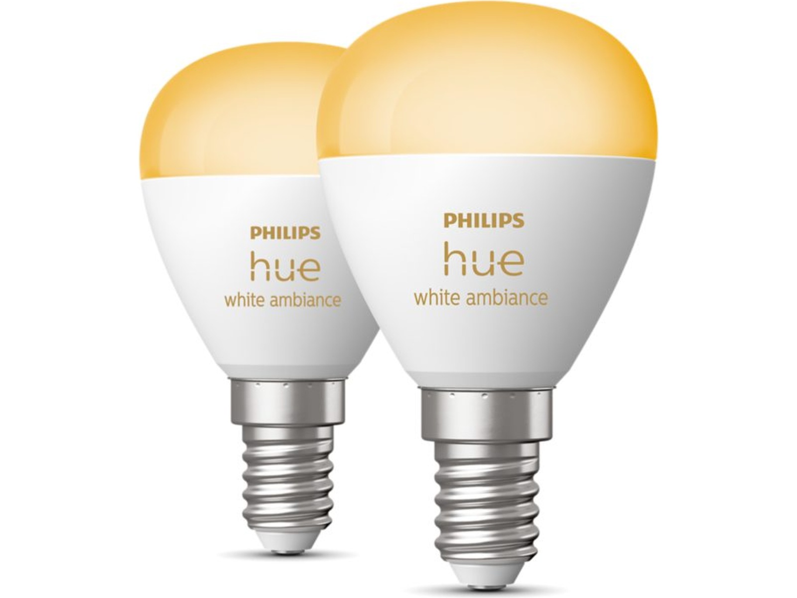 Philips Hue WA 4.3W Luster E14 lyspære 2PK Lyspærer & LED-pærer