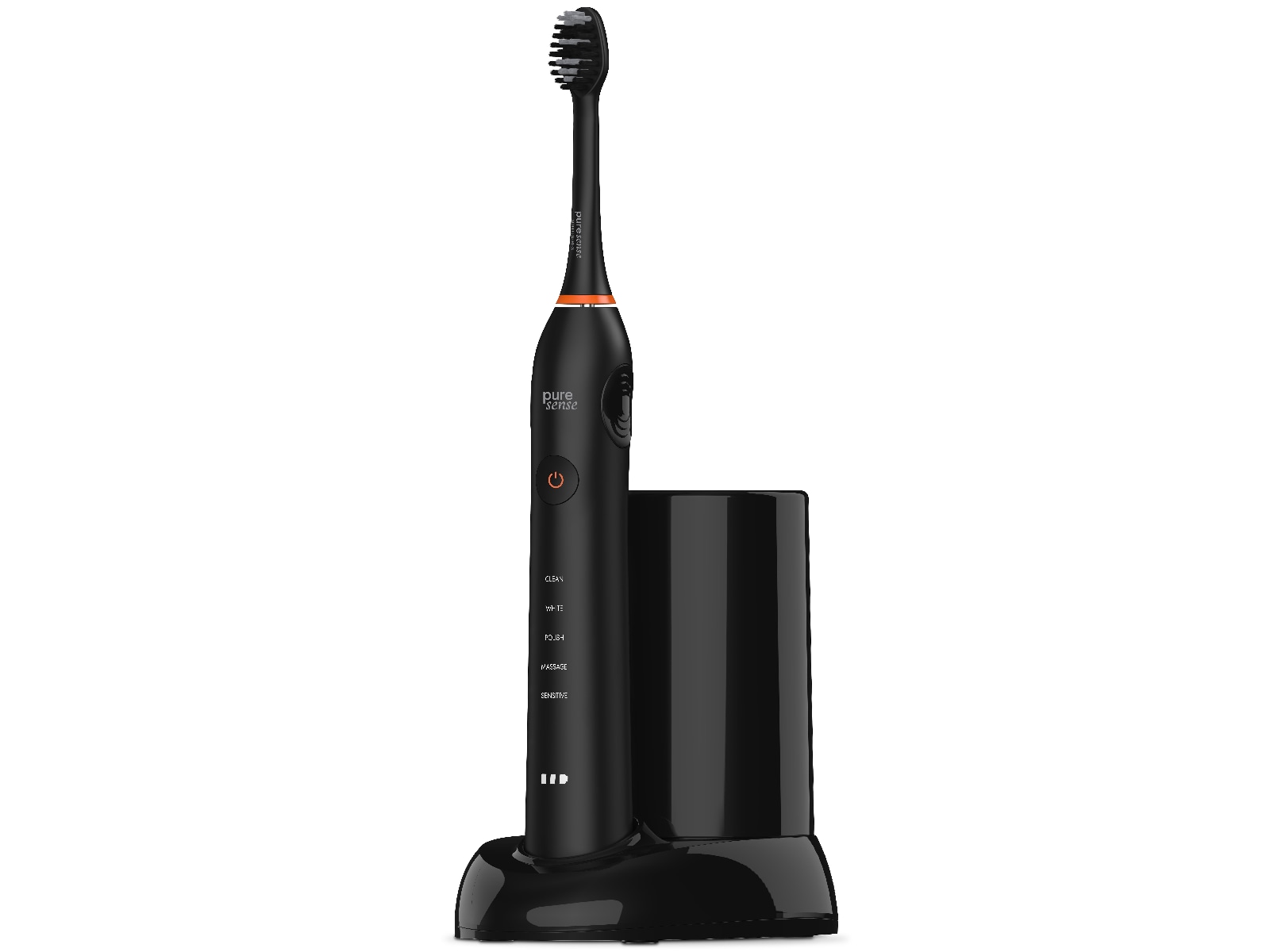 Puresense Dental C Sonic Enhanced Bundle (sort) Elektriske tannbørster