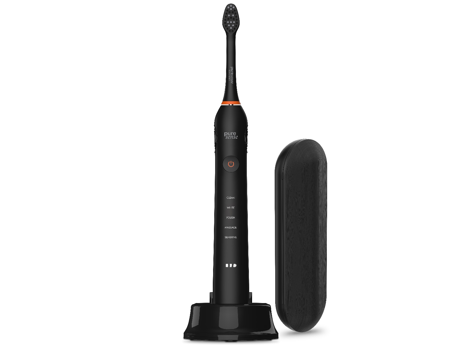 Puresense Dental C Sonic Essential Bundle (sort) Elektriske tannbørster