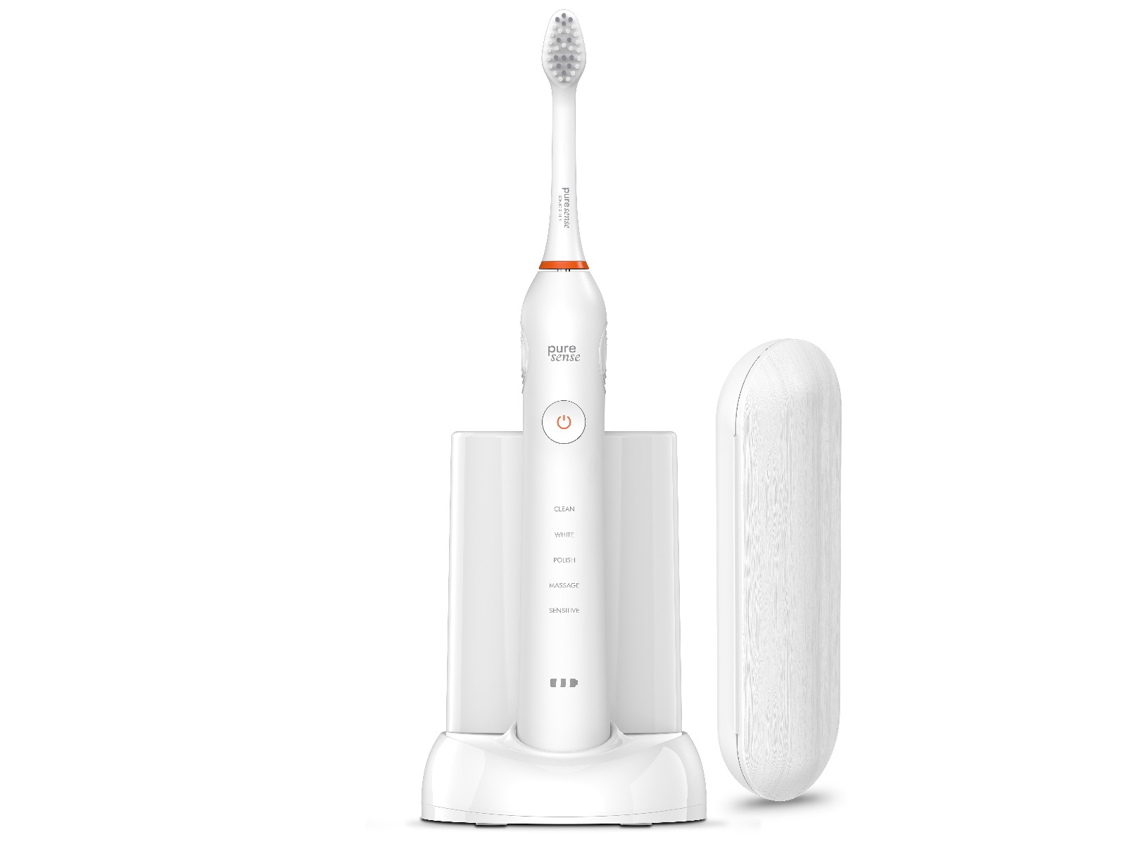 Puresense Dental C Sonic Enhanced Bundle (hvit) Elektriske tannbørster