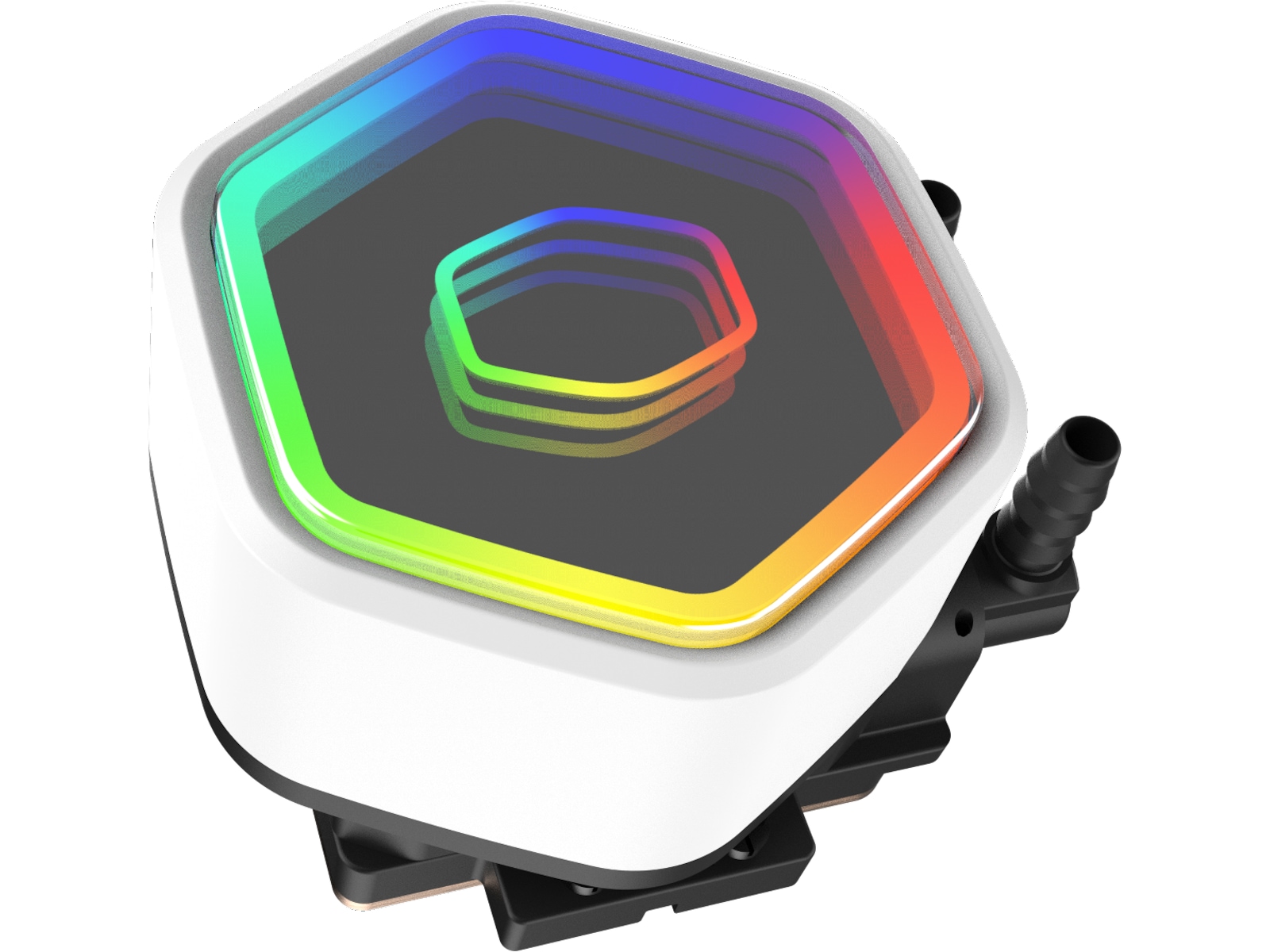 Cooler Master MasterLiquid 360 Core II ARGB Kjøler (hvit) CPU - Vannkjøling