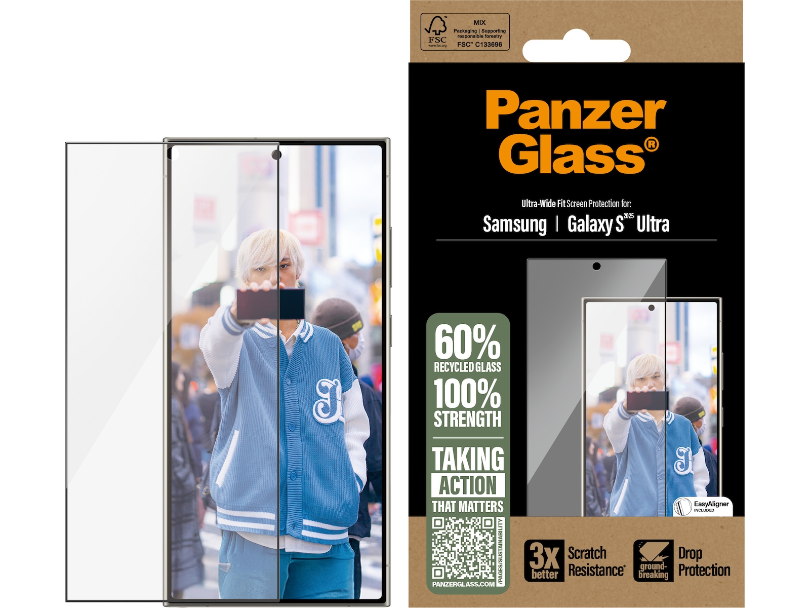 PanzerGlass Galaxy S25 Ultra Skjermbeskytter Skjermbeskytter