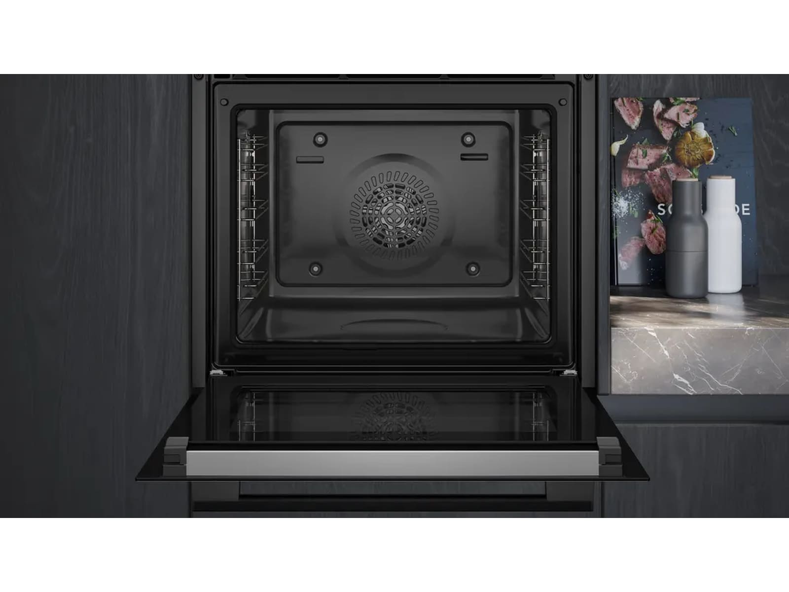 Siemens HB271ABS3 iQ300 Innebygd ovn (stål) Stekeovn