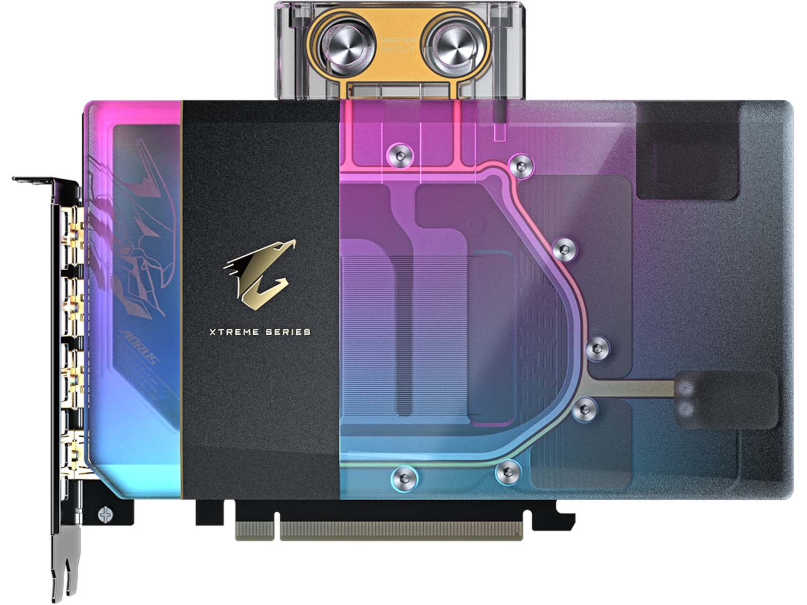 Gigabyte Aorus GeForce RTX 5080 XTREME WATERFORCE WB Skjermkort