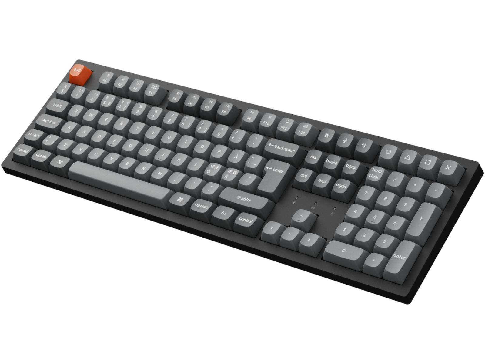 Keychron K10 MAX Trådløst gamingtastatur (super brown) Gamingtastatur