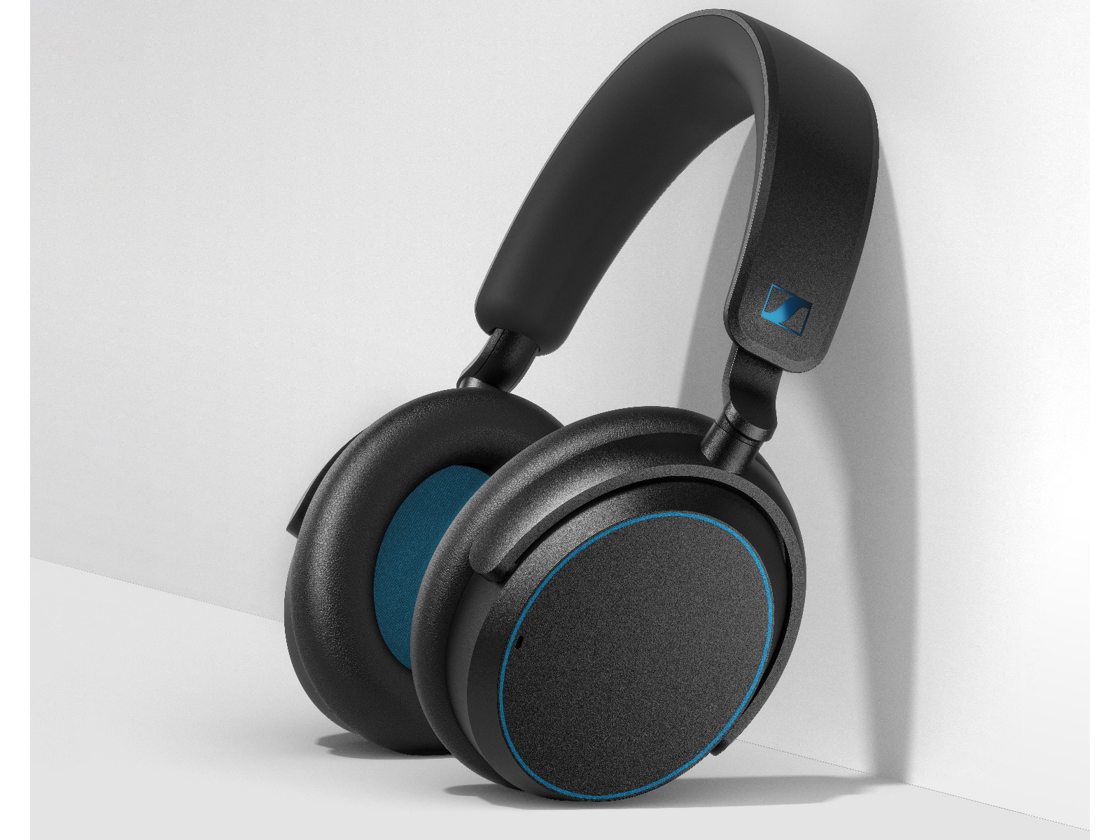 Sennheiser ACCENTUM trådløse hodetelefoner, Over-Ear (sort/blå) Hodetelefoner