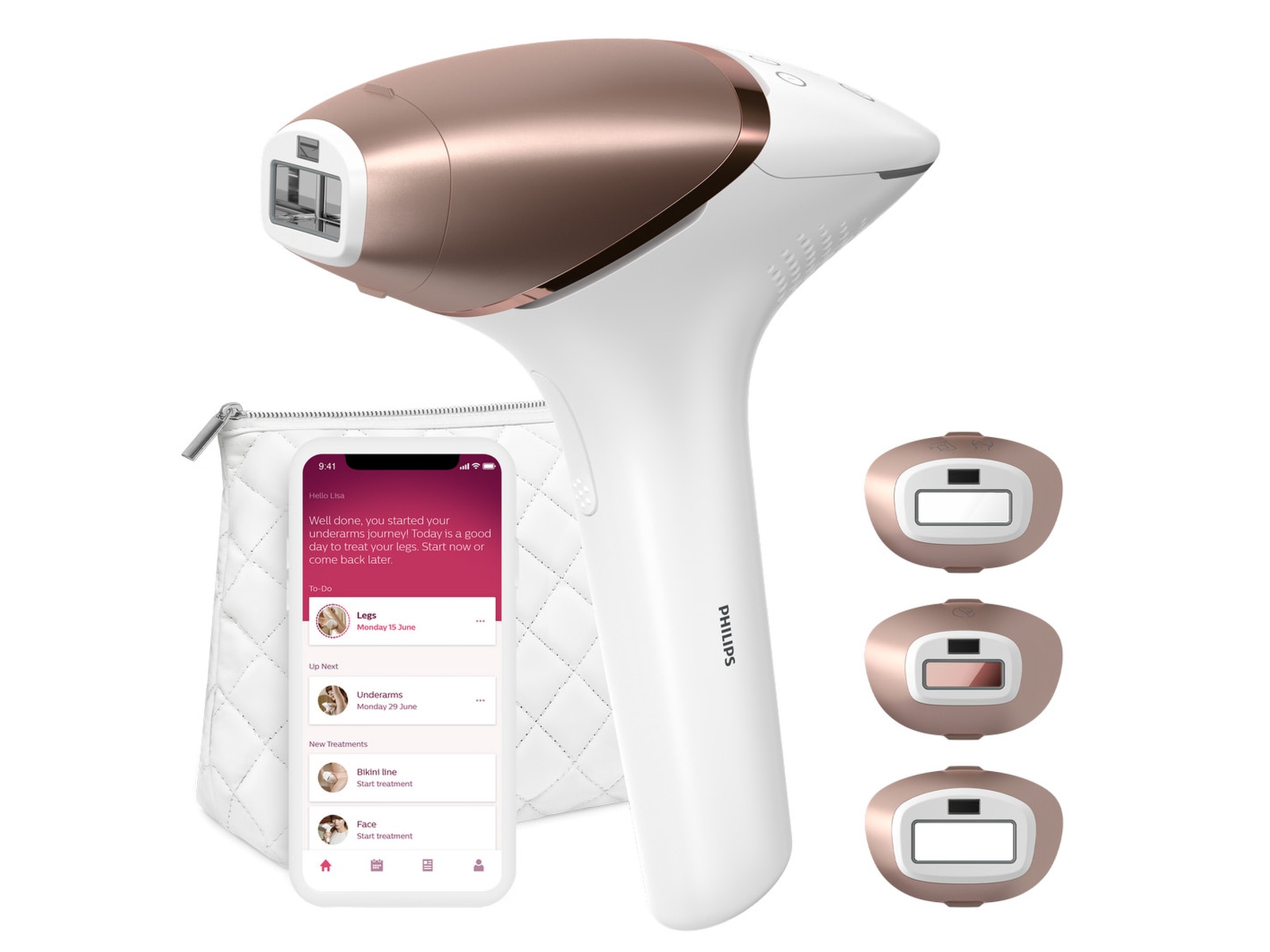 Philips BRI955/00 Lumea IPL 9000 Epilator & IPL-hårfjerning