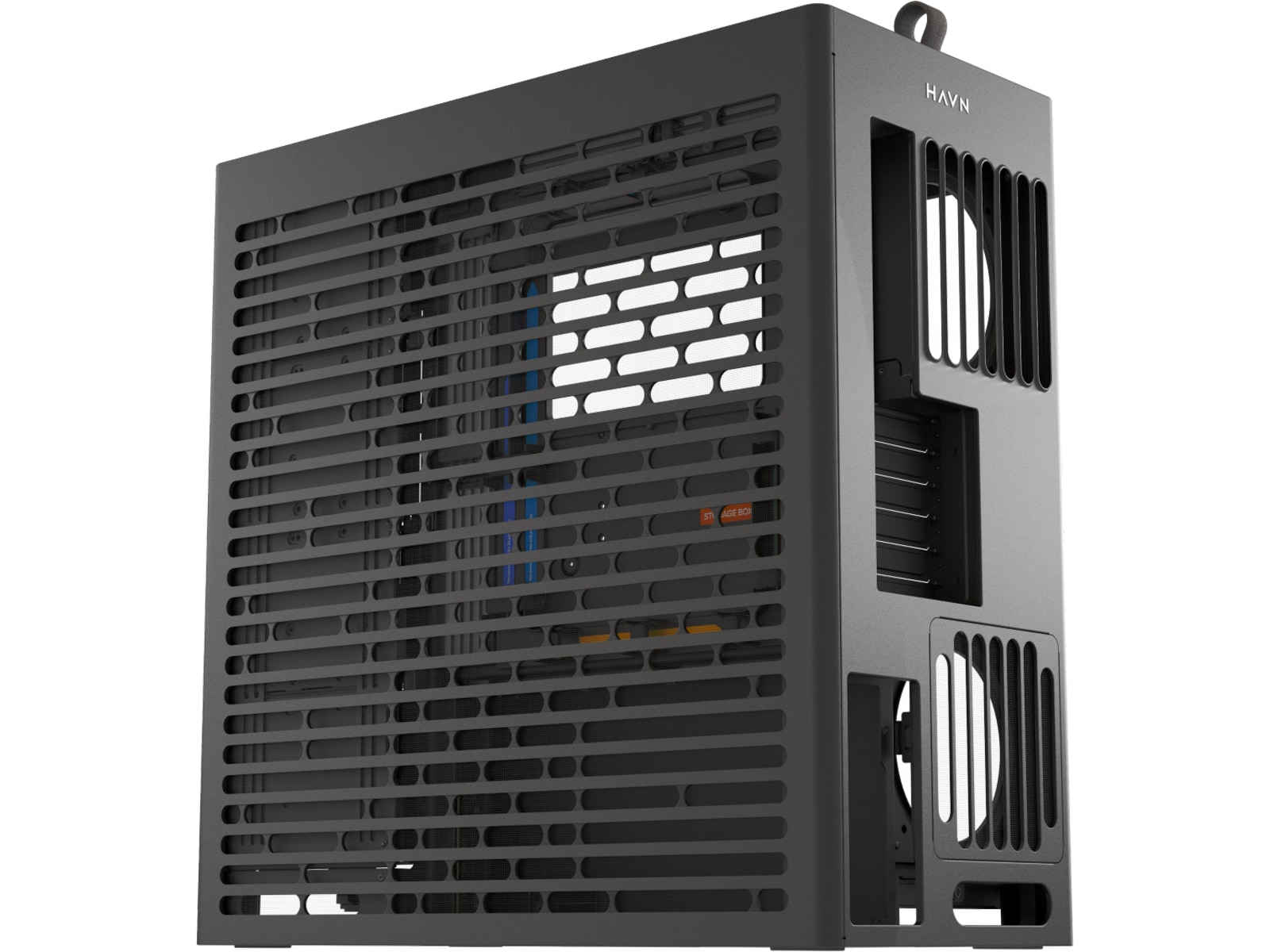 HAVN HS 420 Mid Tower (sort) Midi tower