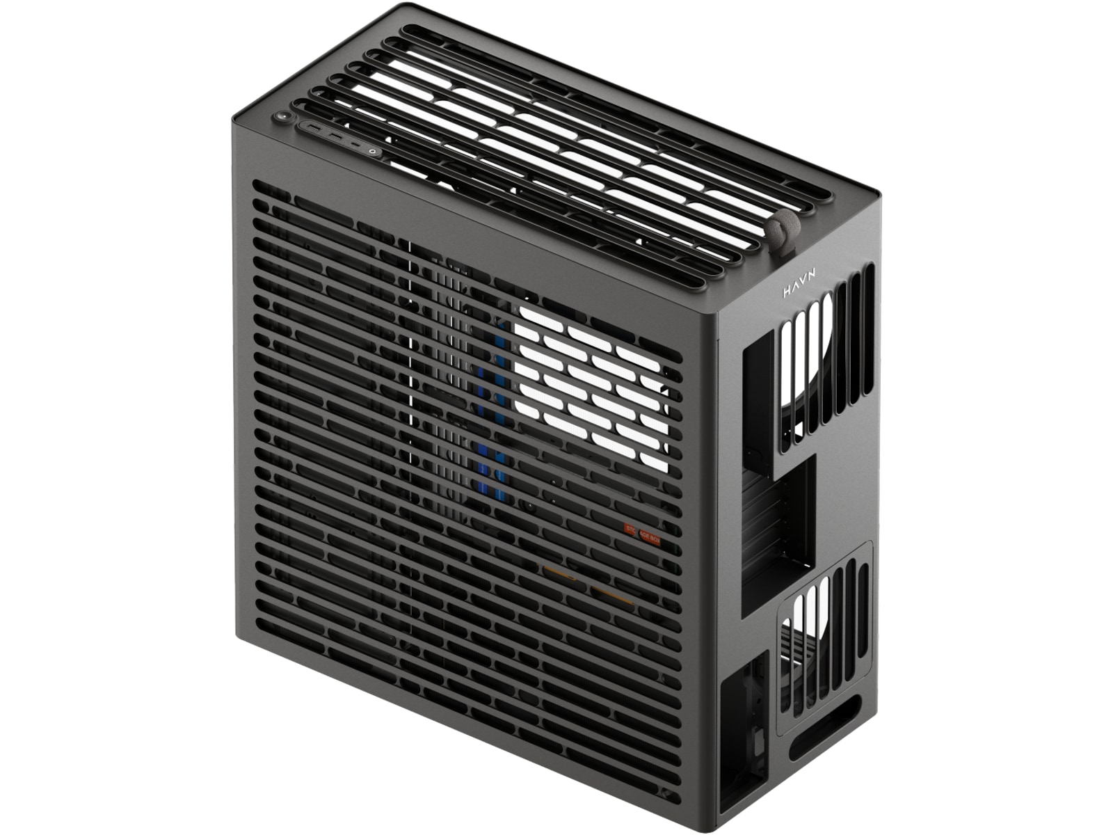 HAVN HS 420 Mid Tower (sort) Midi tower