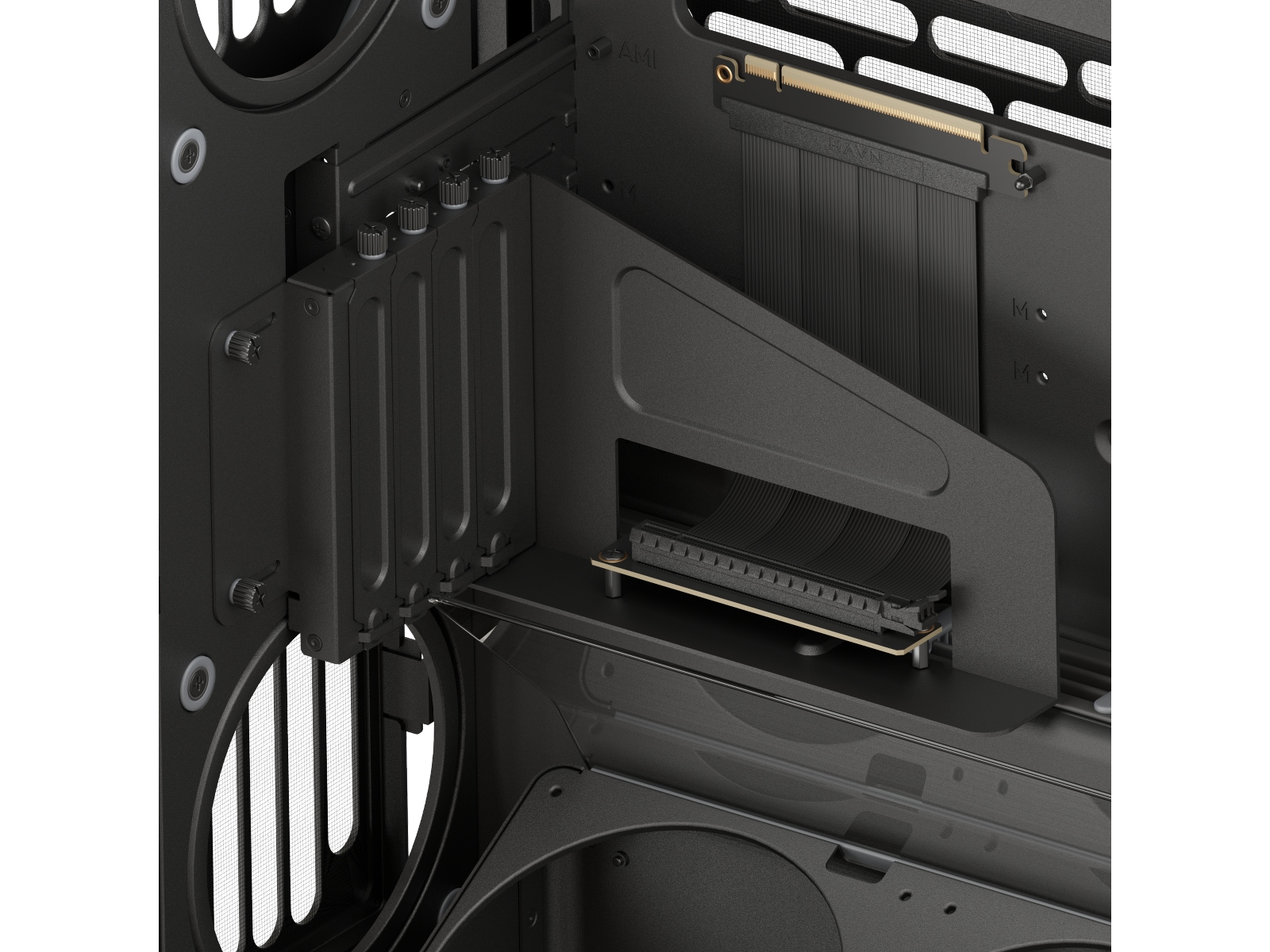HAVN HS 420 VGPU Mid Tower (sort) Midi tower