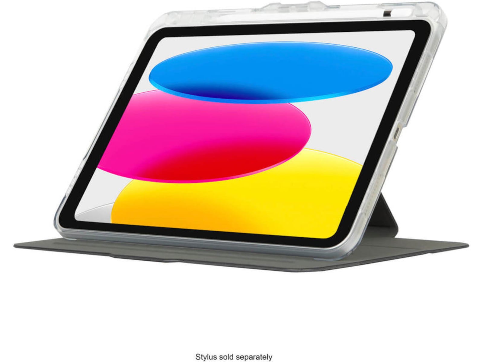 Targus iPad 10,9" / 11" VersaVu Clear Case (gjennomsiktig) Støtdempende TPU, stativfunksjon, for iPad 11" (A16) og iPad 10,9'' (10.gen)