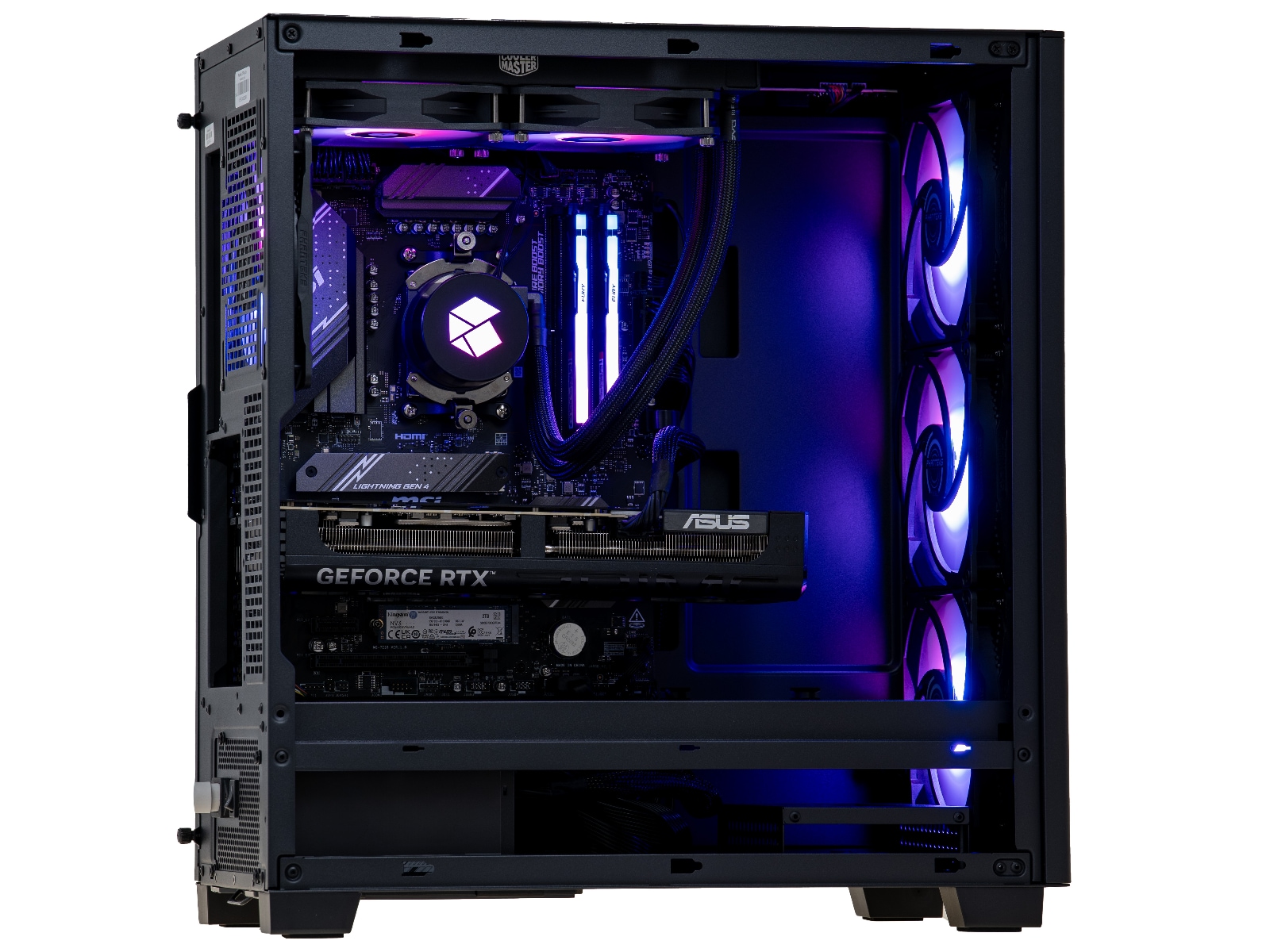 Komplett-PC Epic Gaming a285 RGB Gaming-PC stasjonær